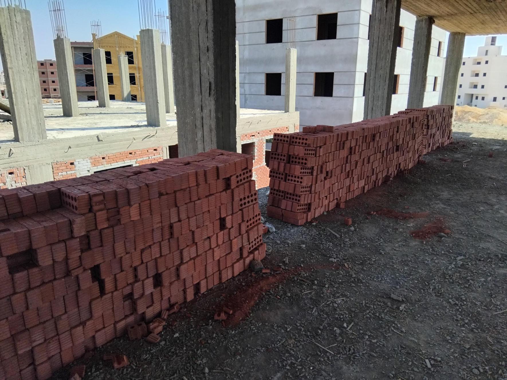 Construction stage Second floor walls