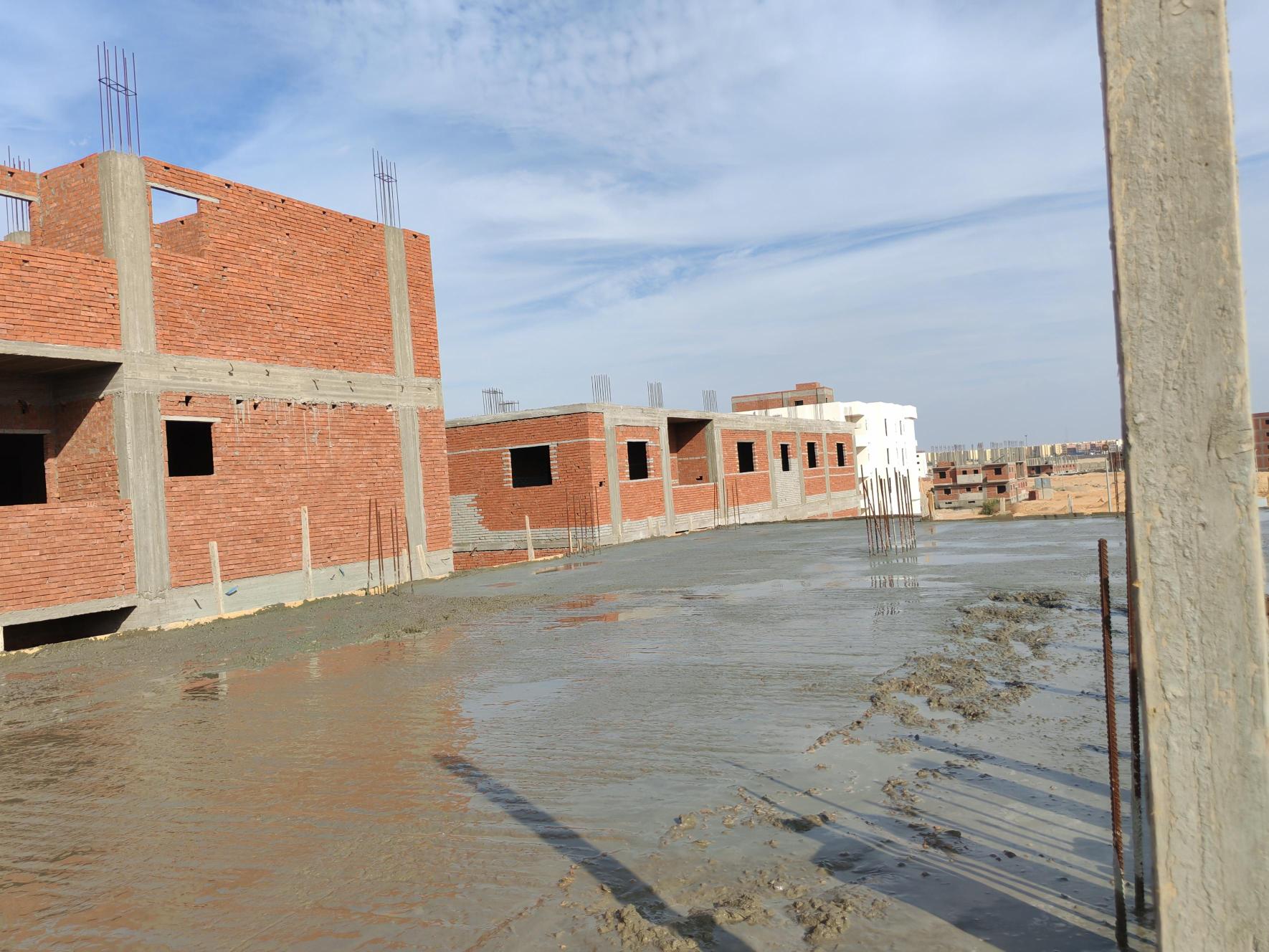 Construction stage First floor slab