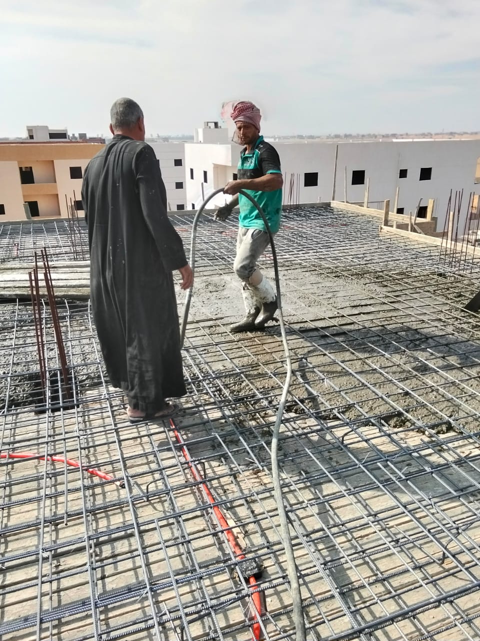 Construction stage Third floor slab