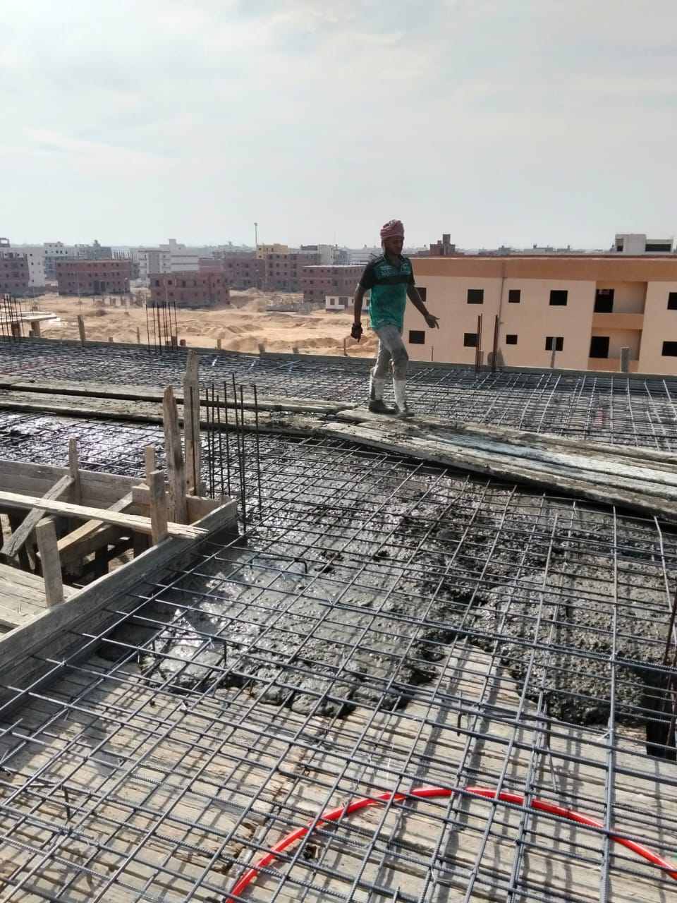 Construction stage Third floor slab