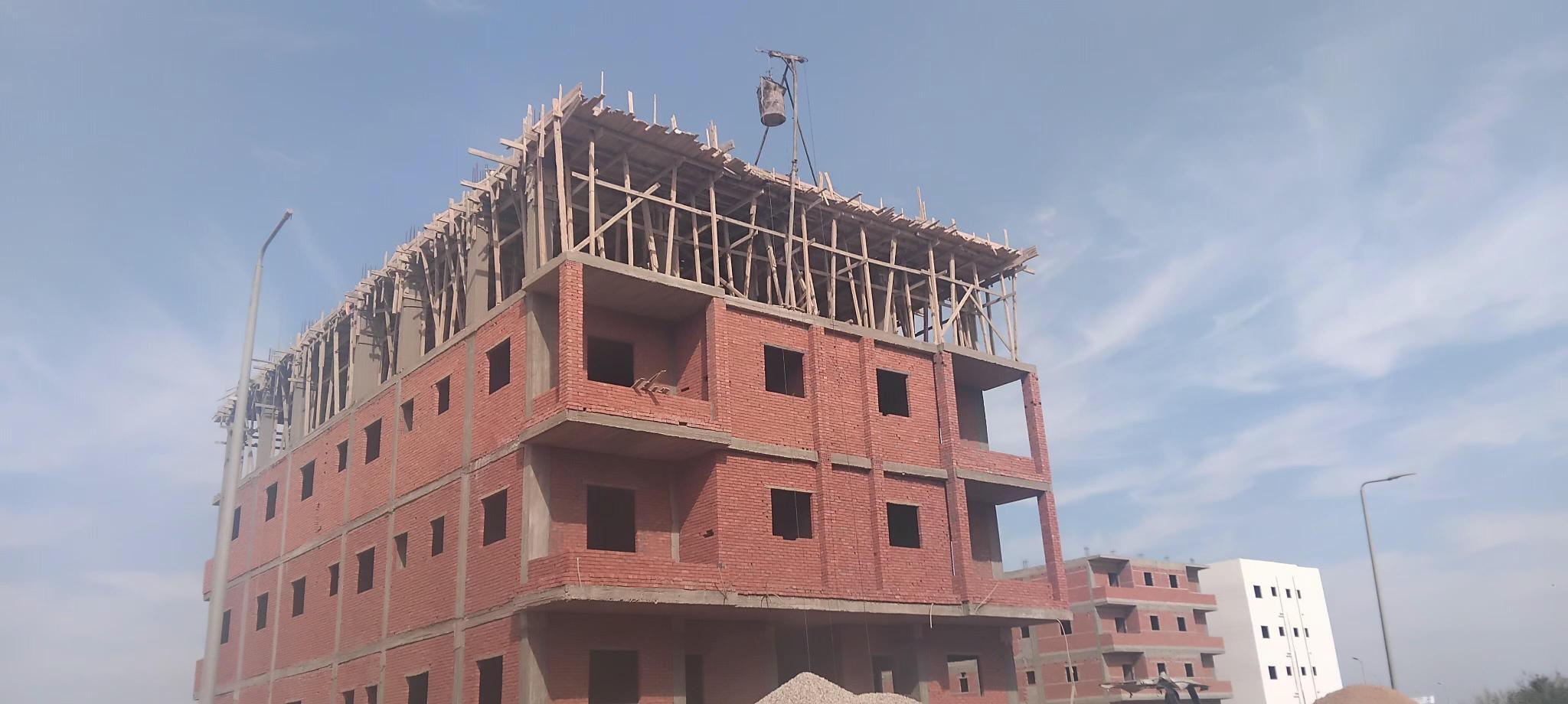 Construction stage Third floor slab