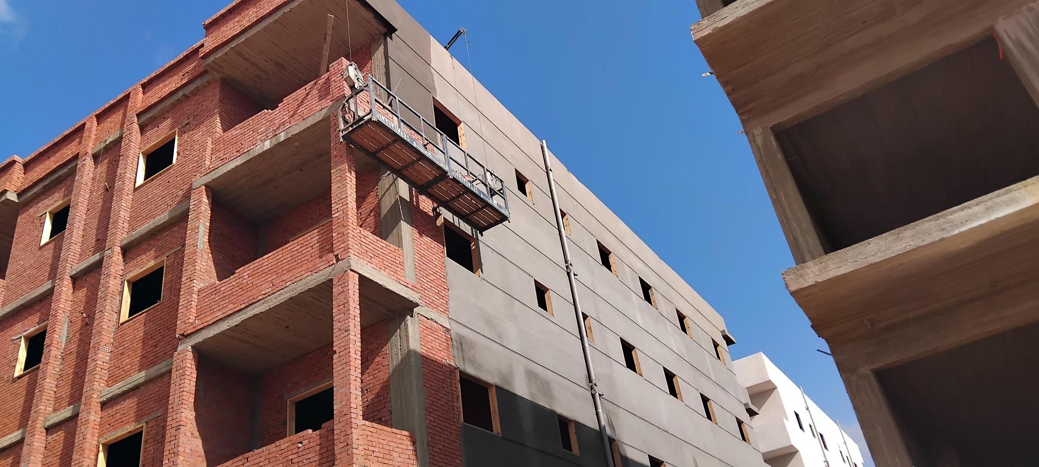 Construction stage Plaster and putty