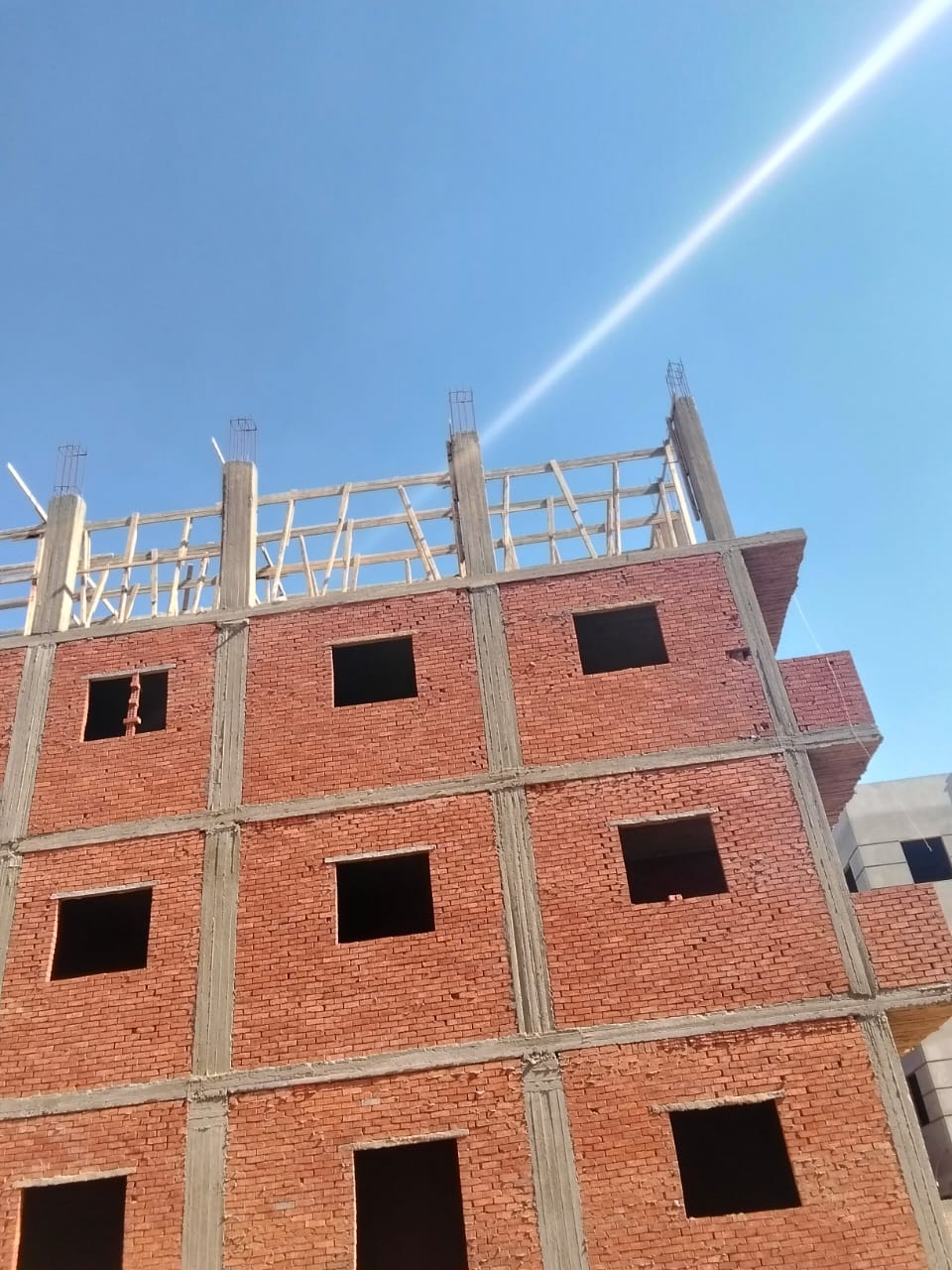 Construction stage Third floor slab