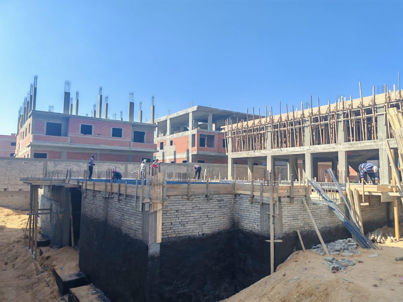 Construction stage Basement slab