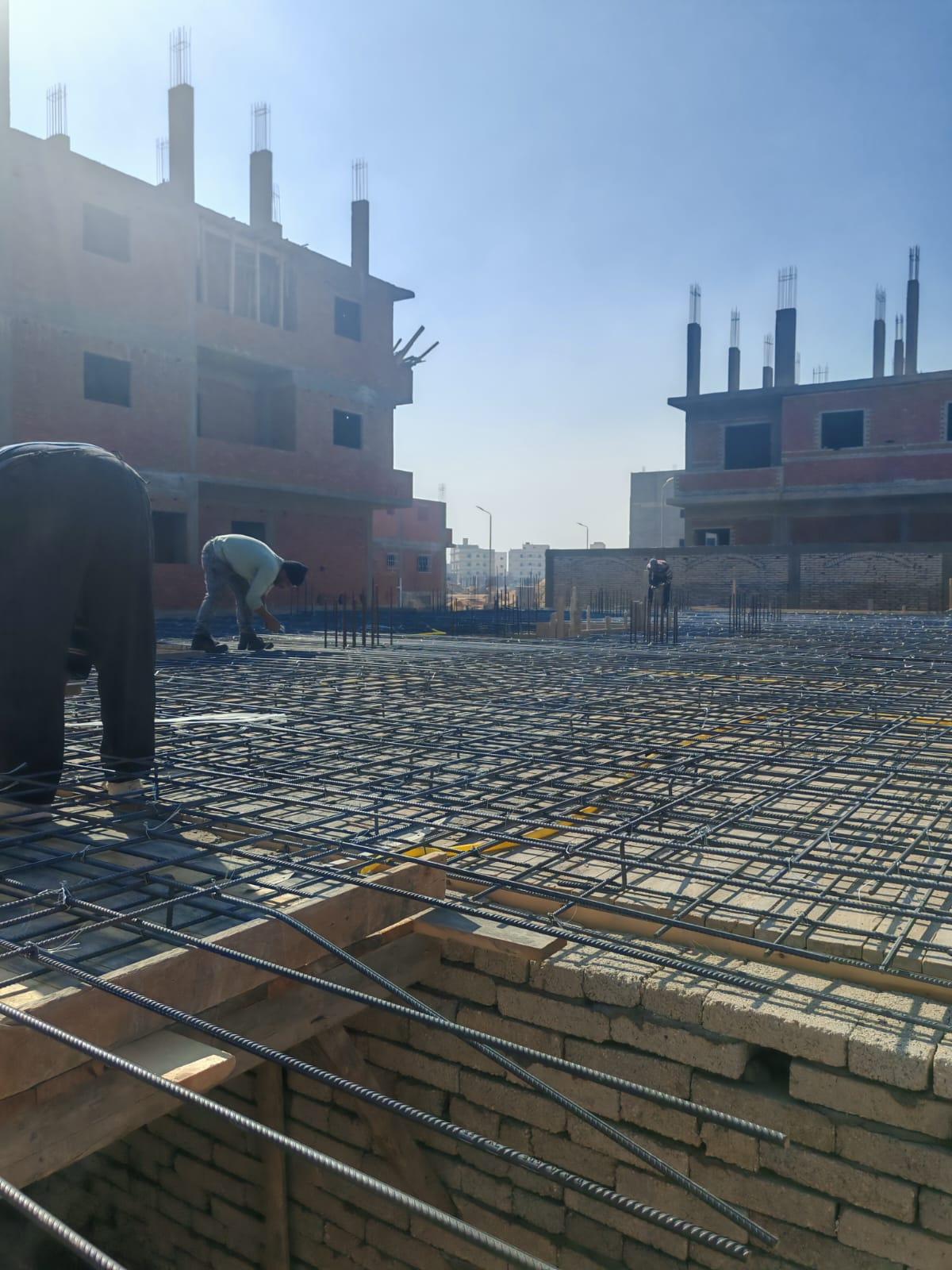 Construction stage Basement slab
