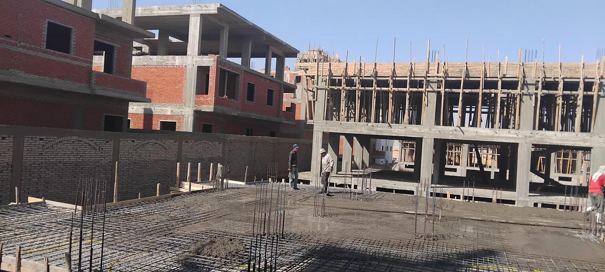 Construction stage Basement slab