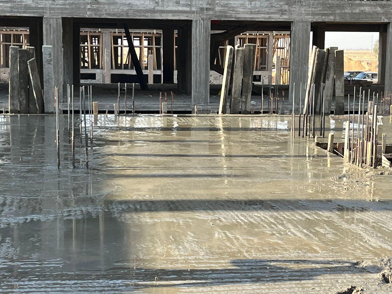 Construction stage Basement slab