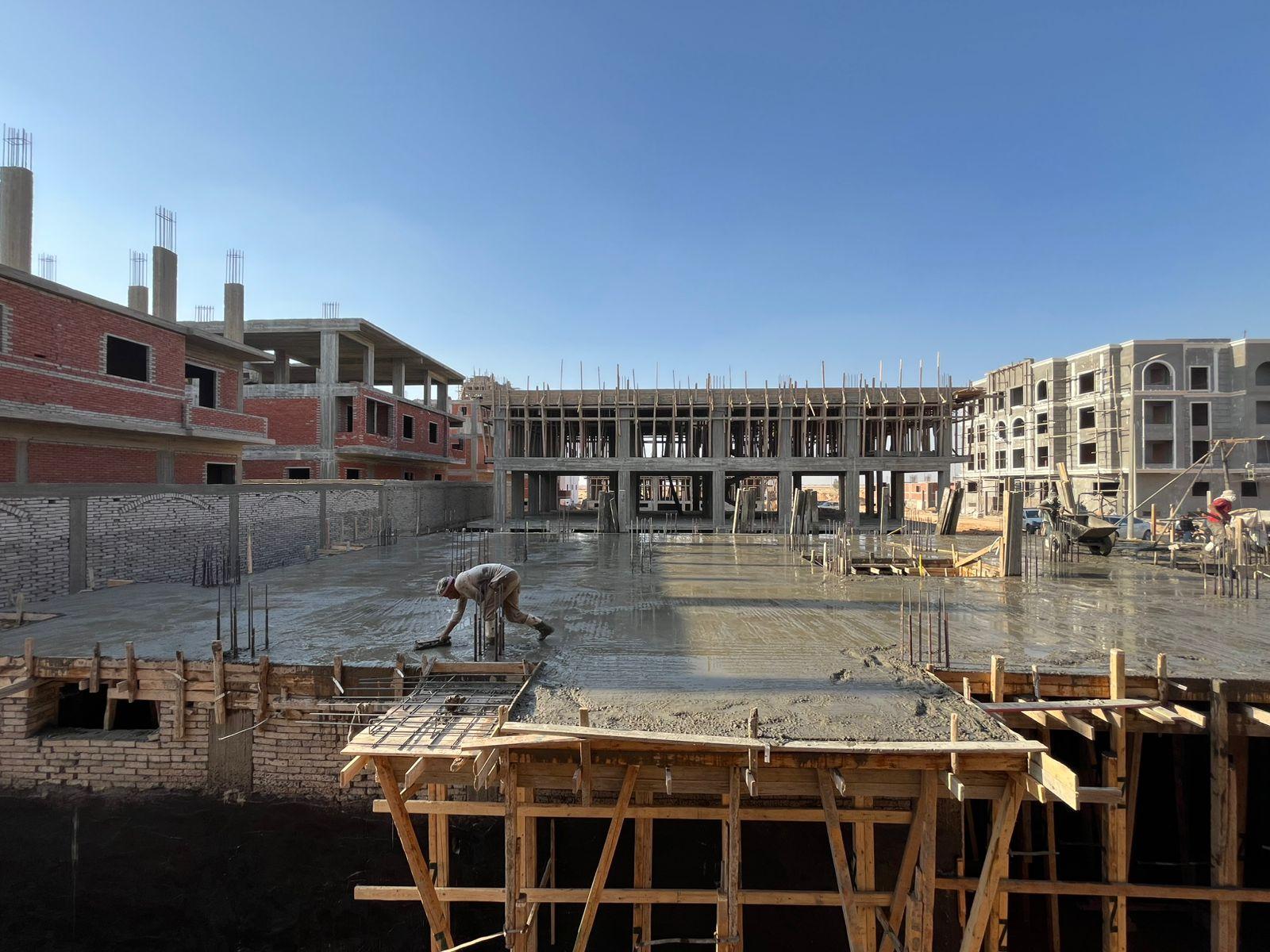 Construction stage Basement slab