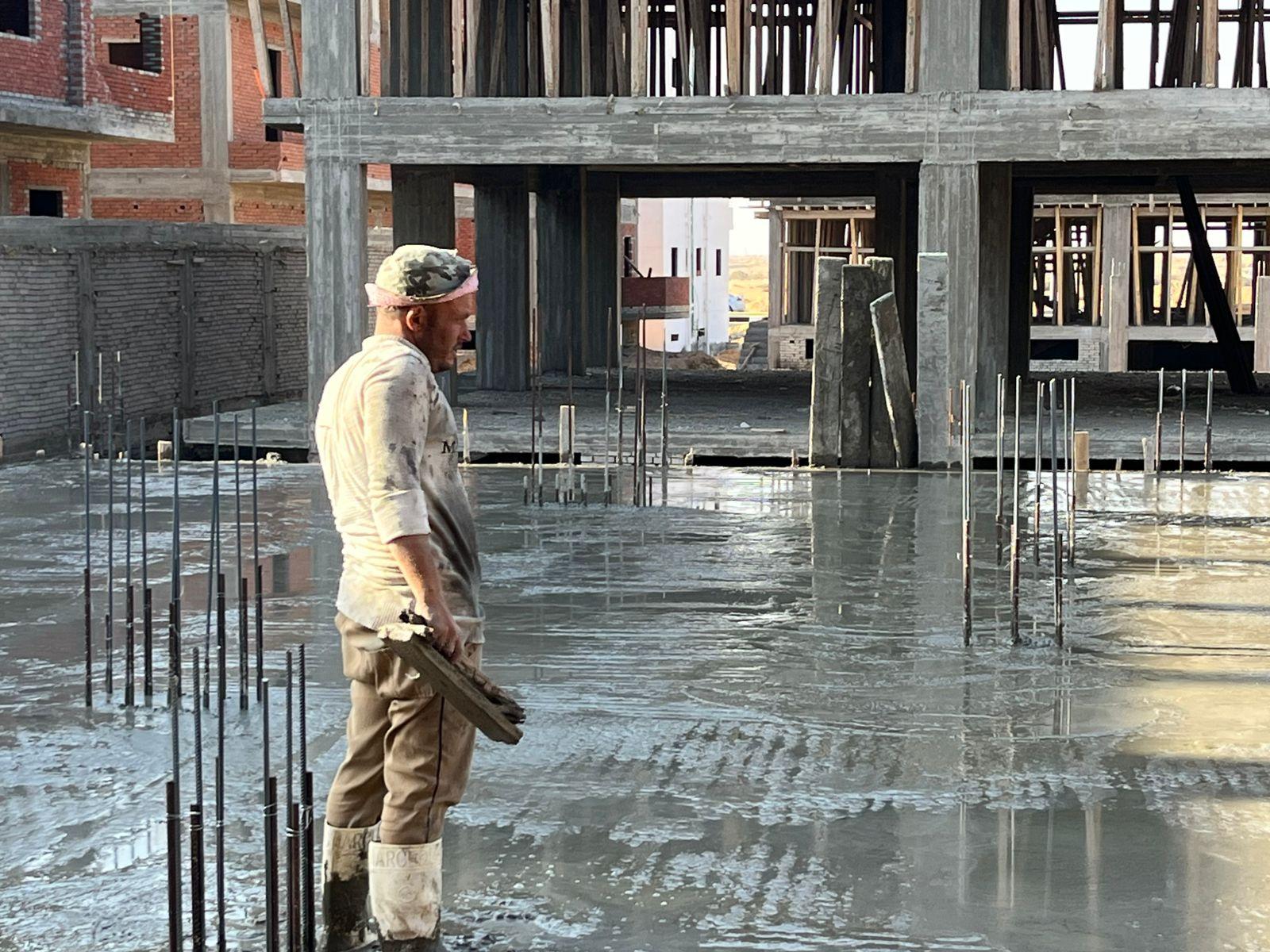 Construction stage Basement slab