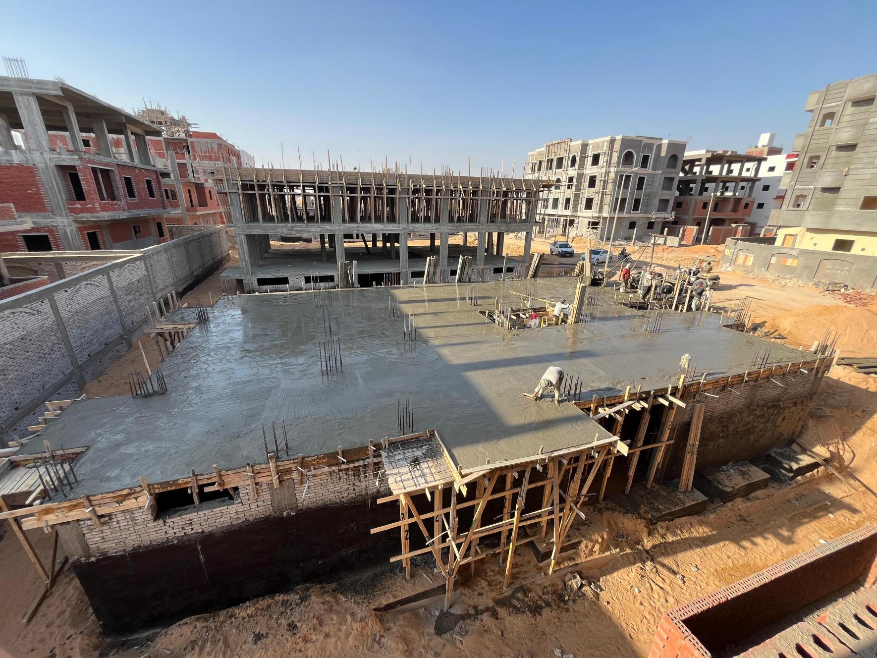 Construction stage Basement slab