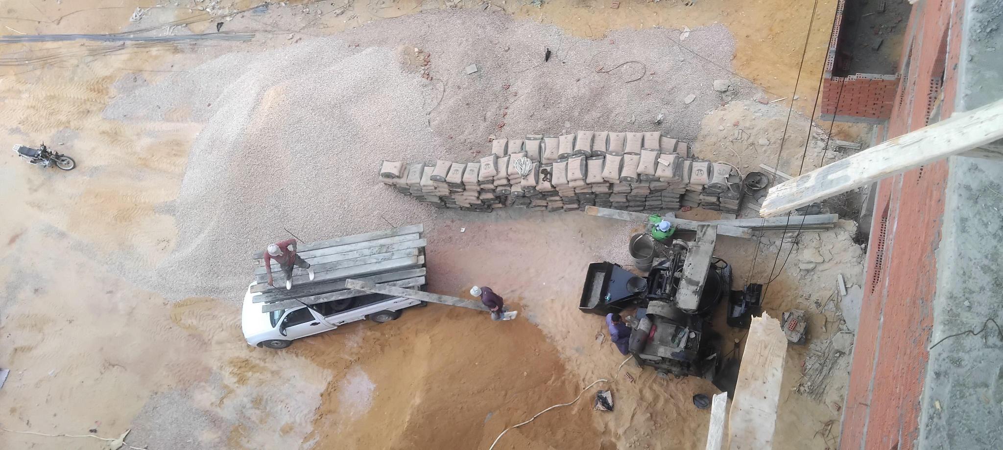 Construction stage Third floor slab