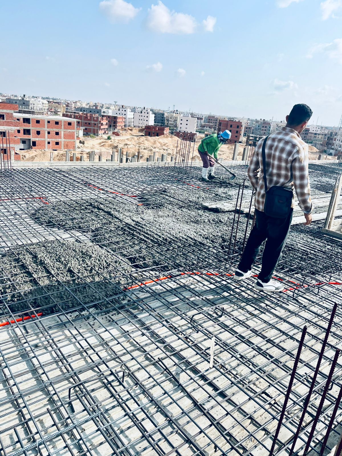 Construction stage Third floor slab