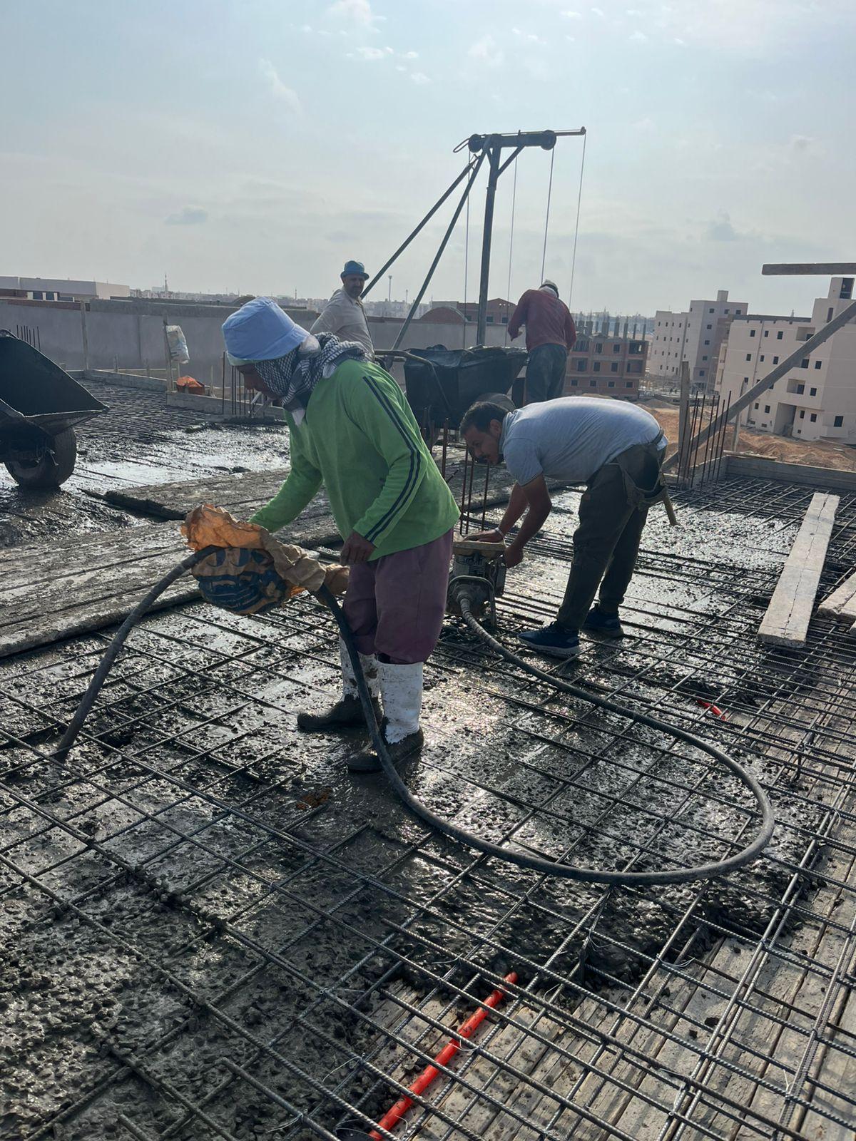 Construction stage Third floor slab