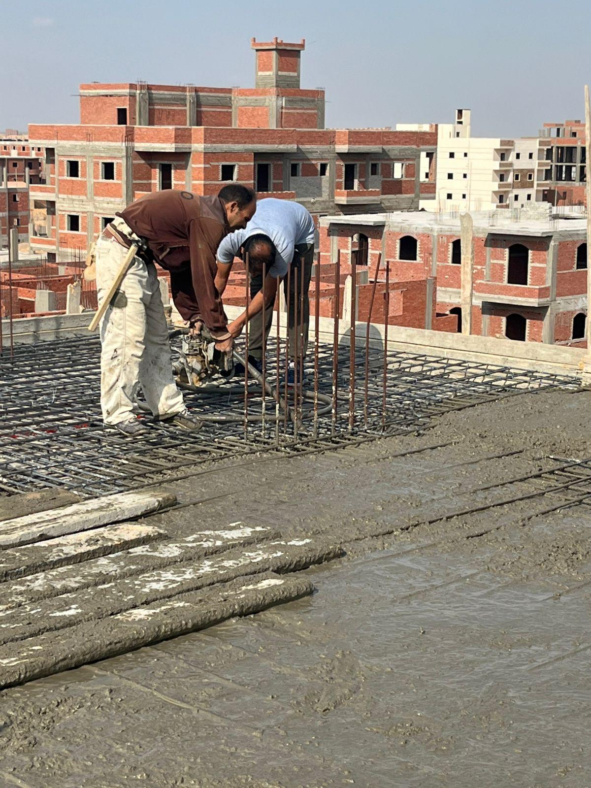 Construction stage Third floor slab