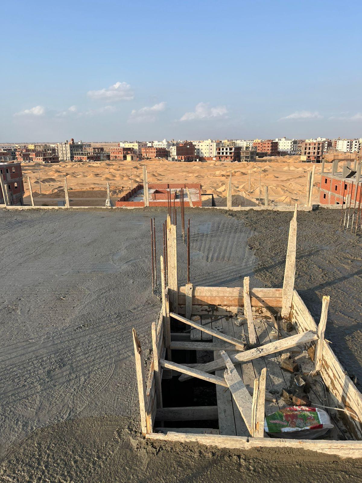Construction stage Third floor slab