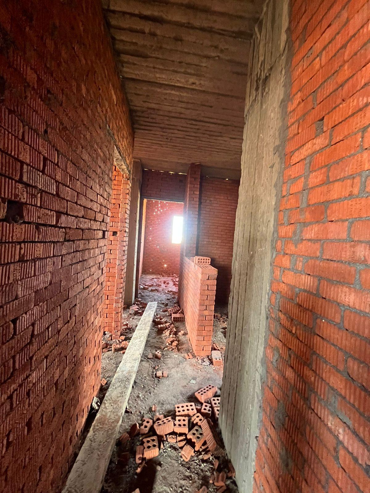 Construction stage Third floor walls