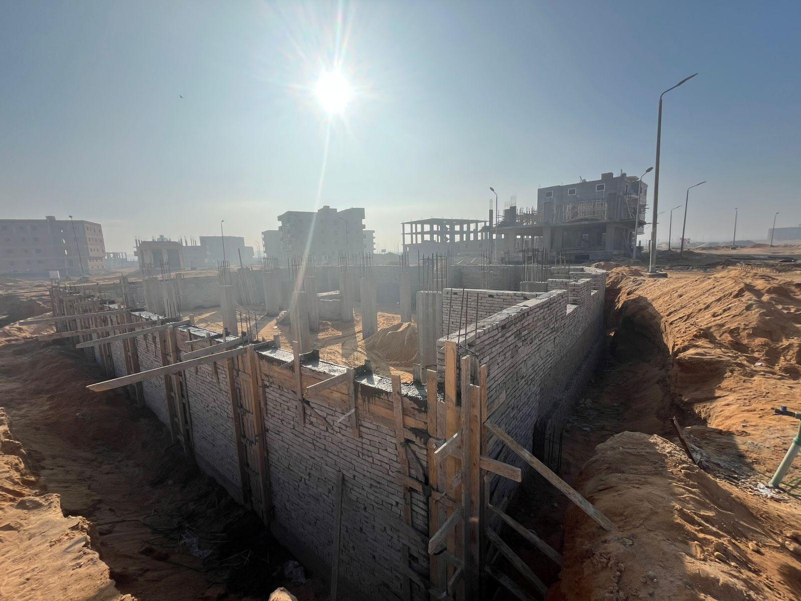 Construction stage Basement walls