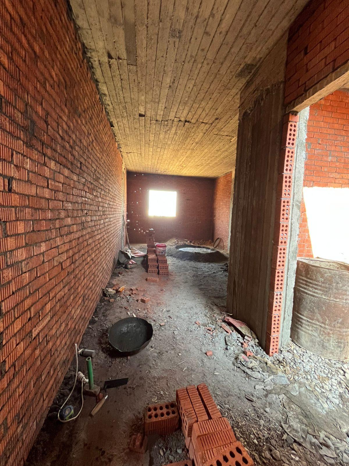 Construction stage Third floor walls