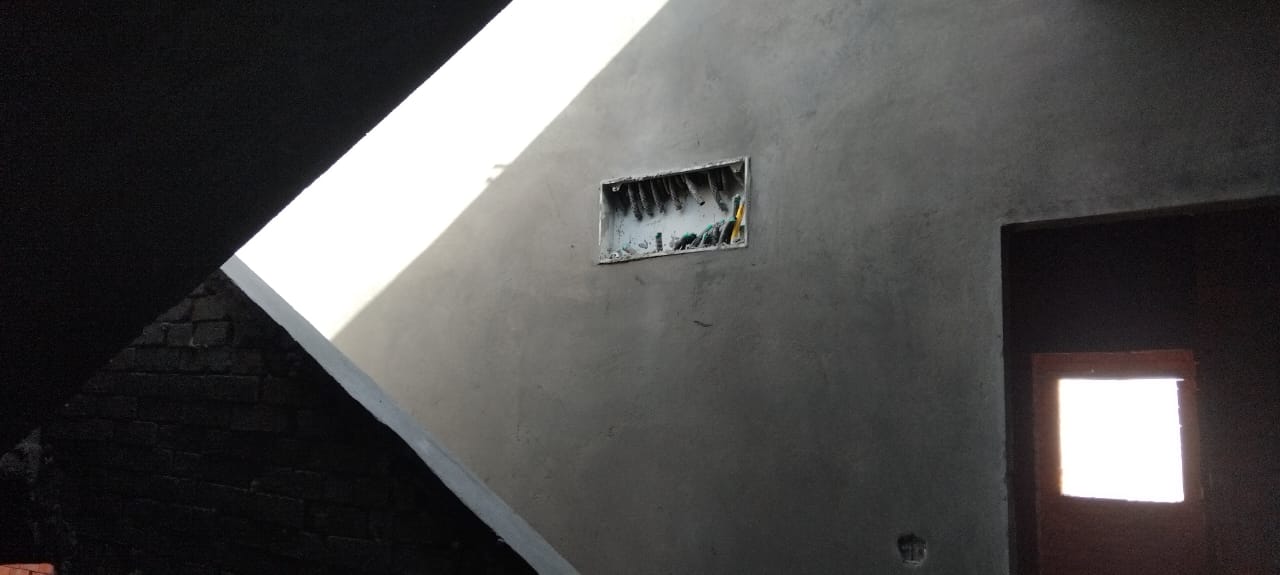 Construction stage Plaster and putty