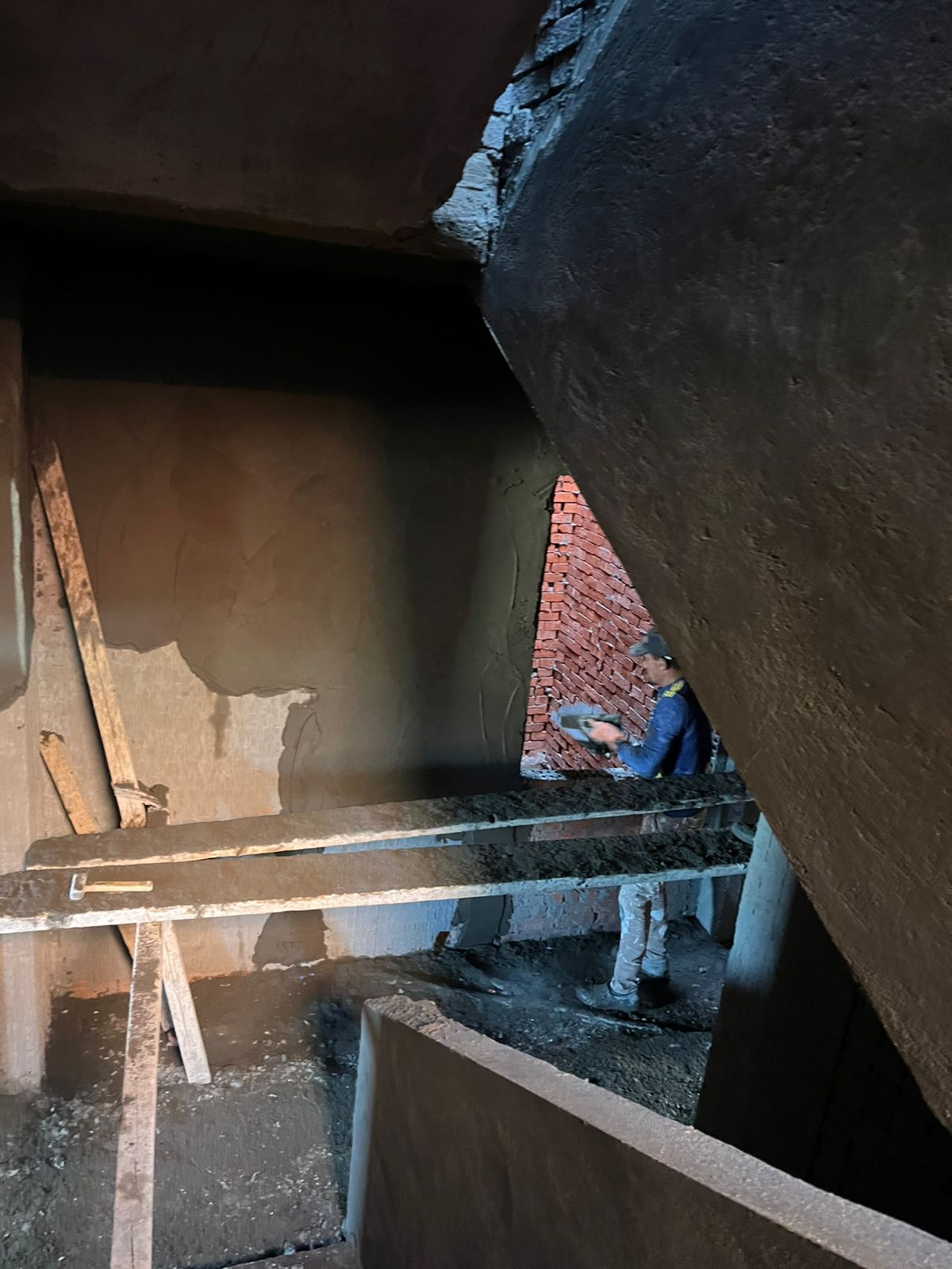 Construction stage Plaster and putty