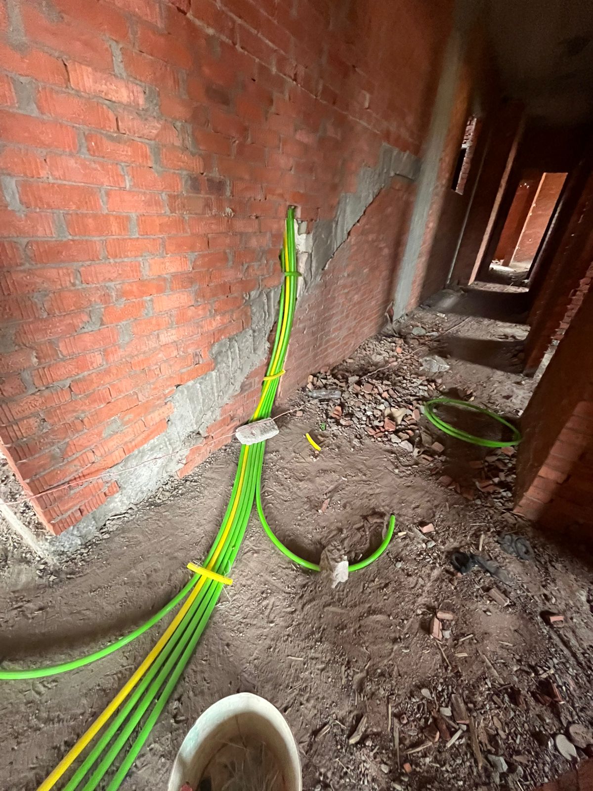Construction stage Electrical works