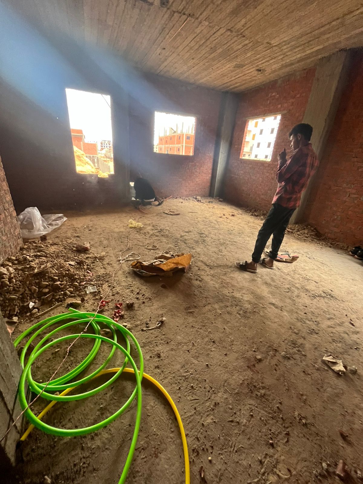 Construction stage Electrical works