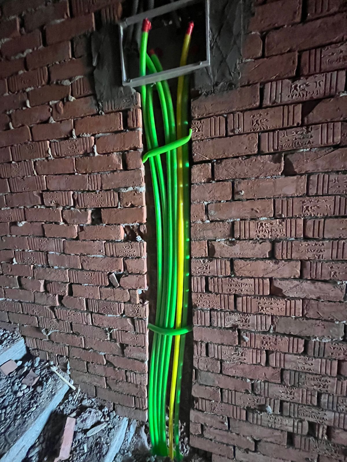 Construction stage Electrical works