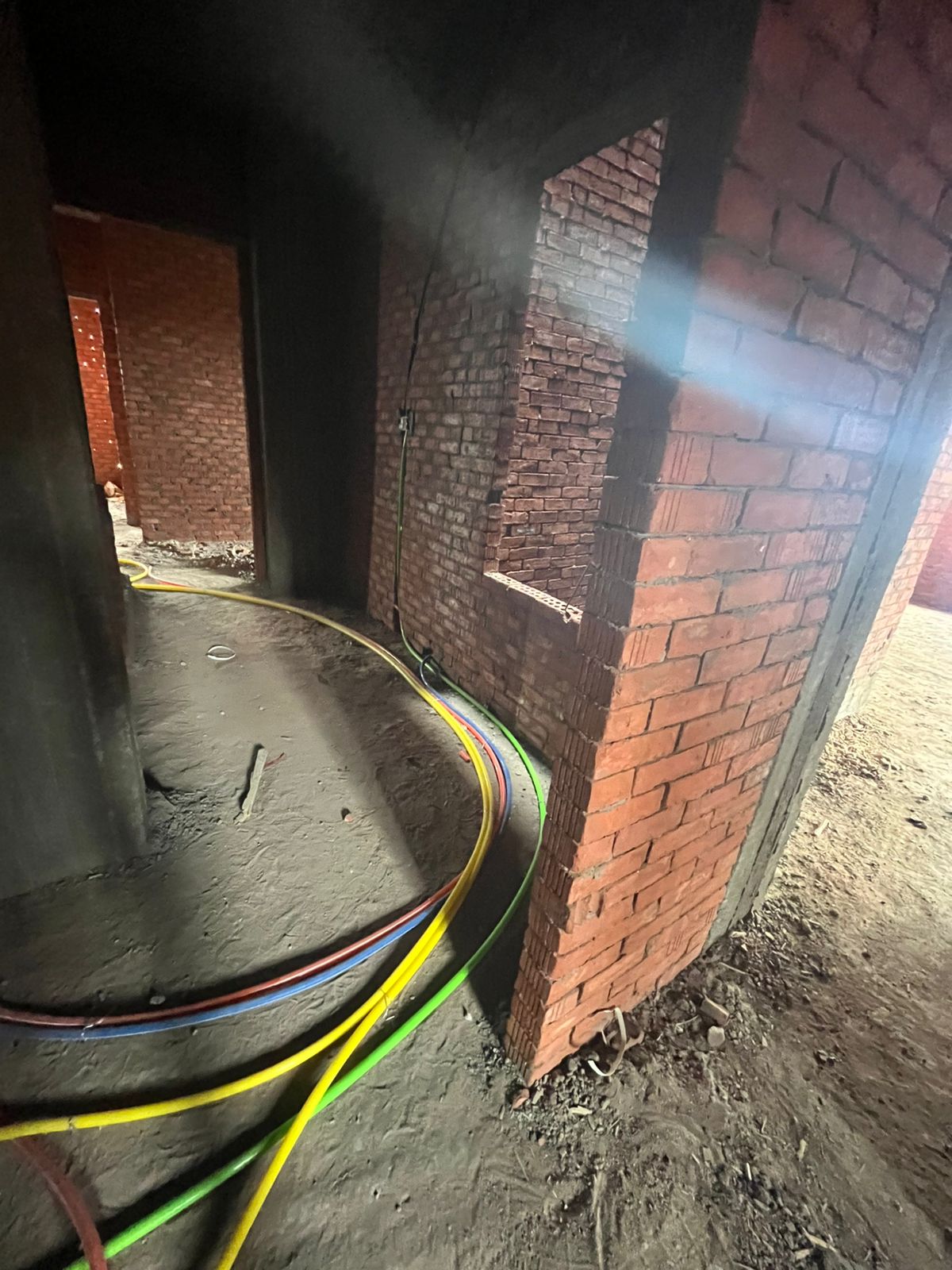 Construction stage Electrical works