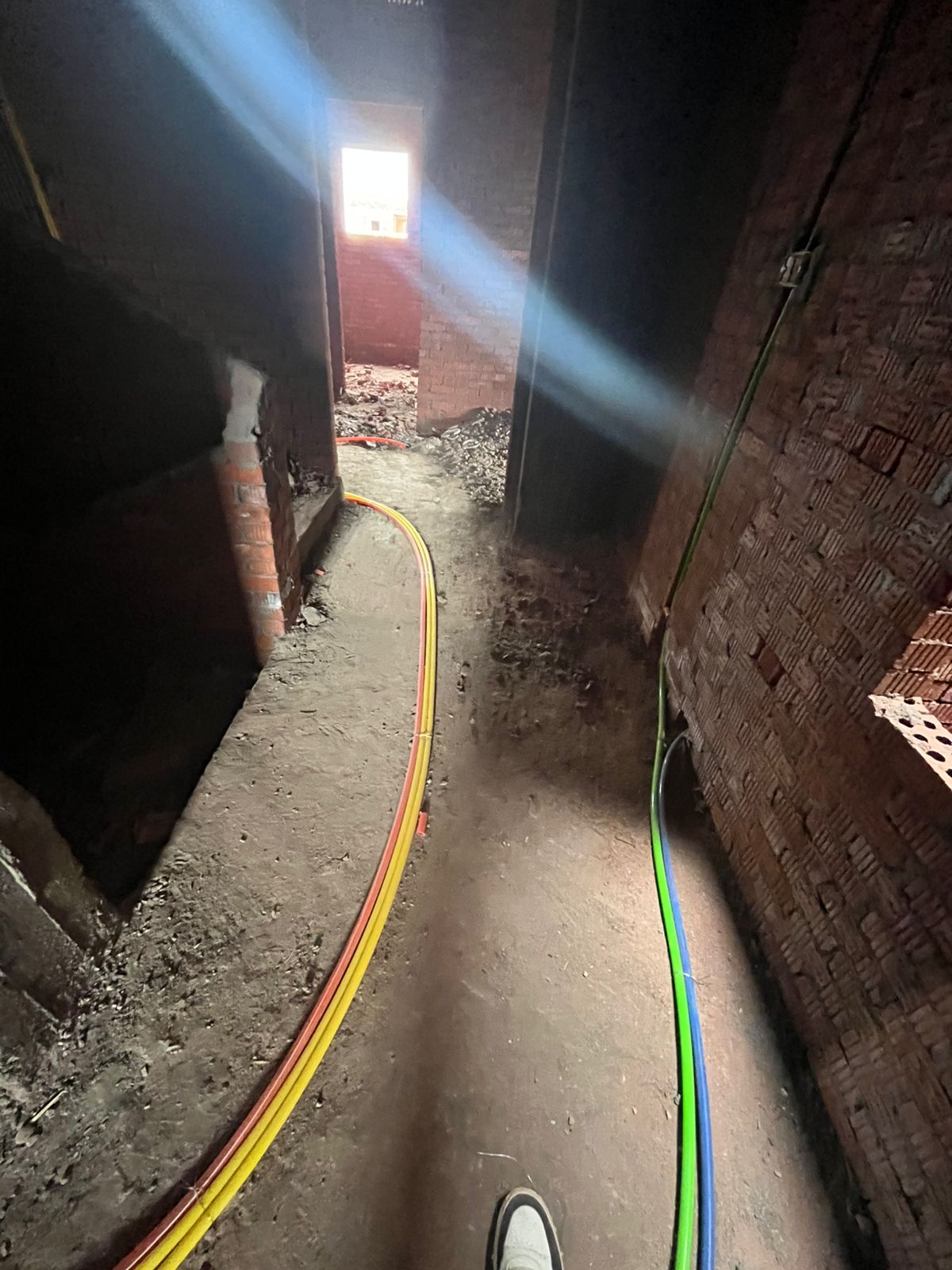 Construction stage Electrical works