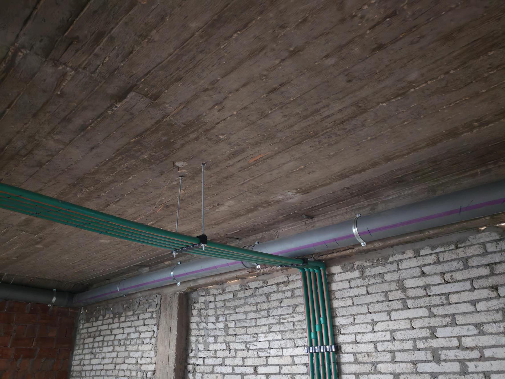 Construction stage Plumbing main works