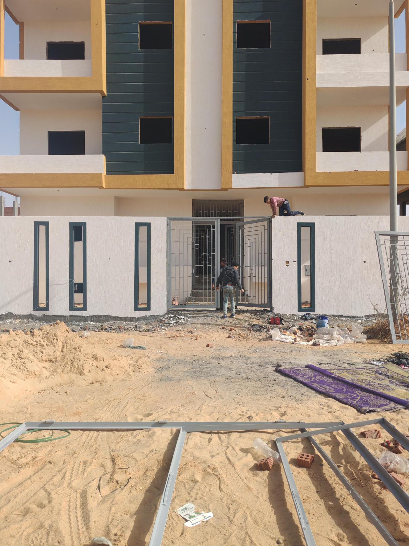 Construction stage Aluminum & glass works (Krital)