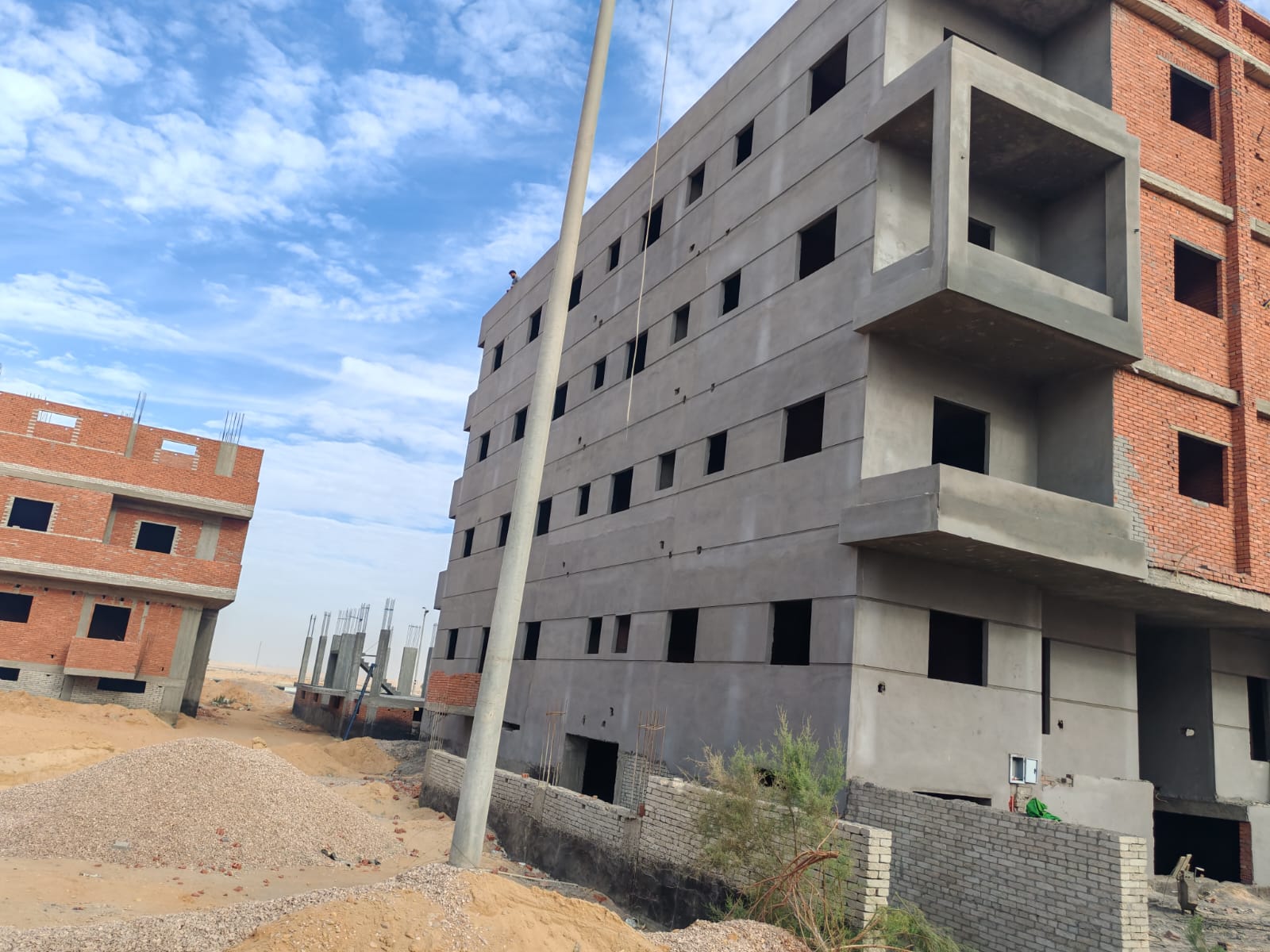 Construction stage Plaster and putty