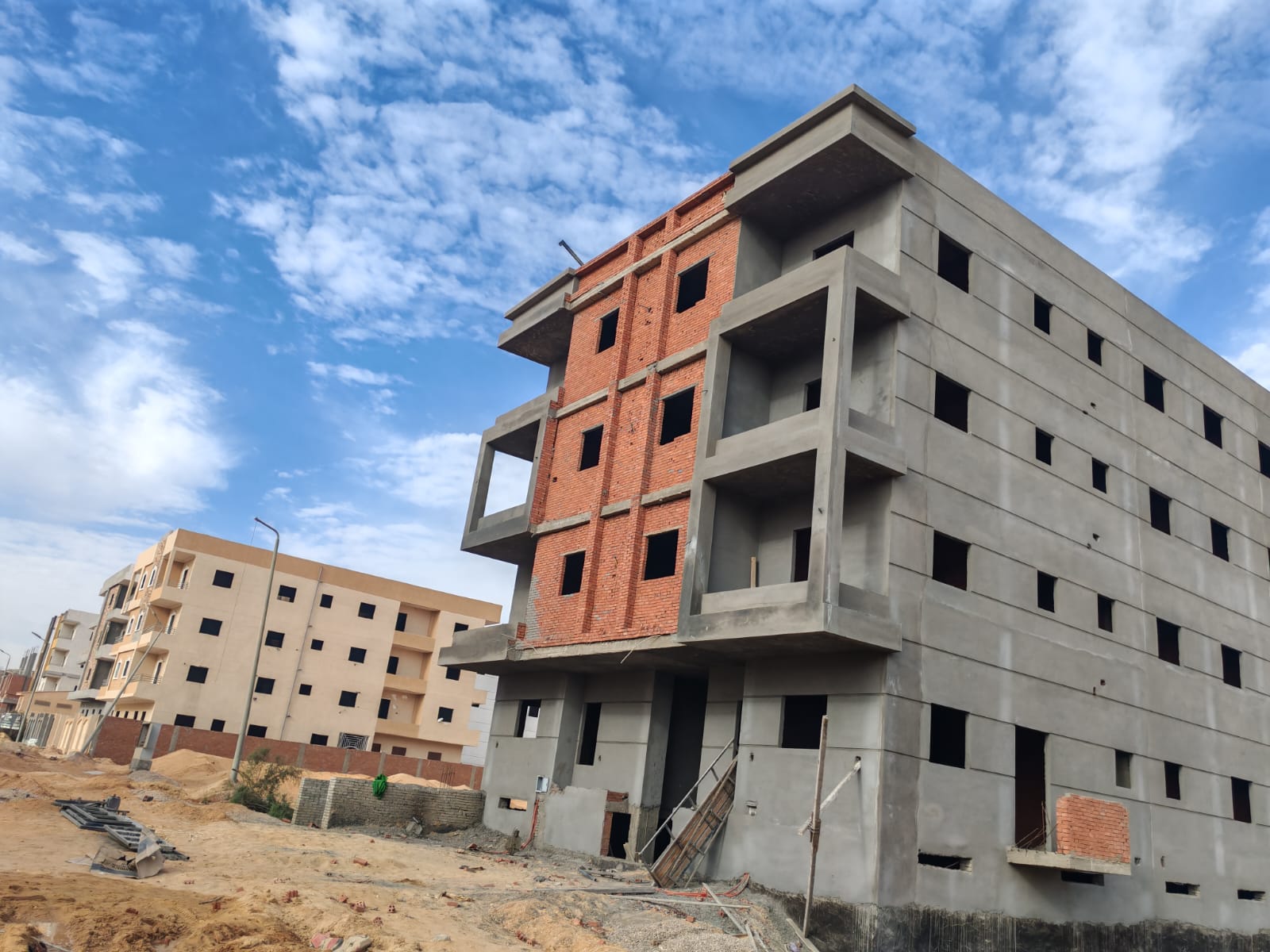 Construction stage Plaster and putty