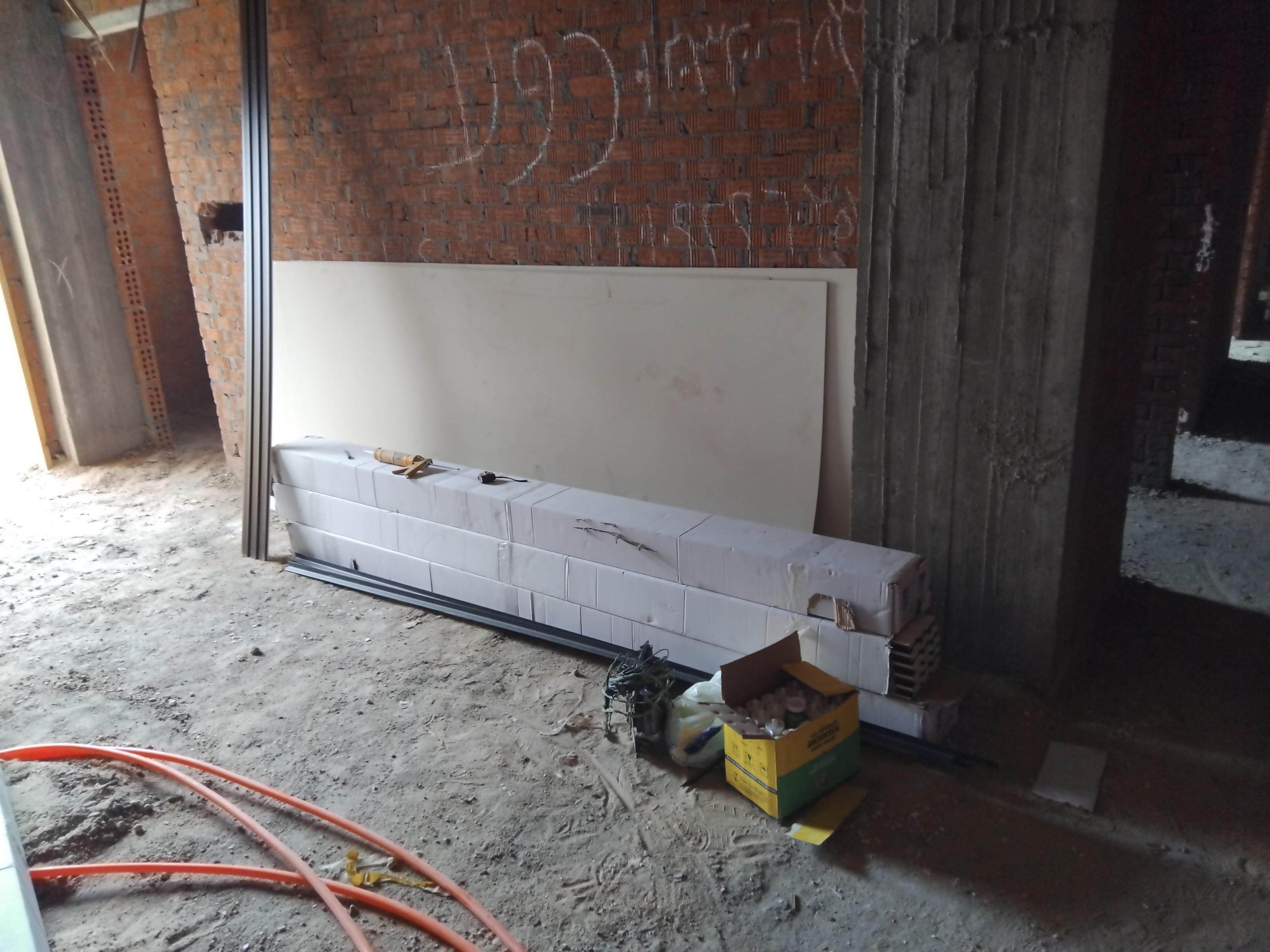 Construction stage Entrance finishing