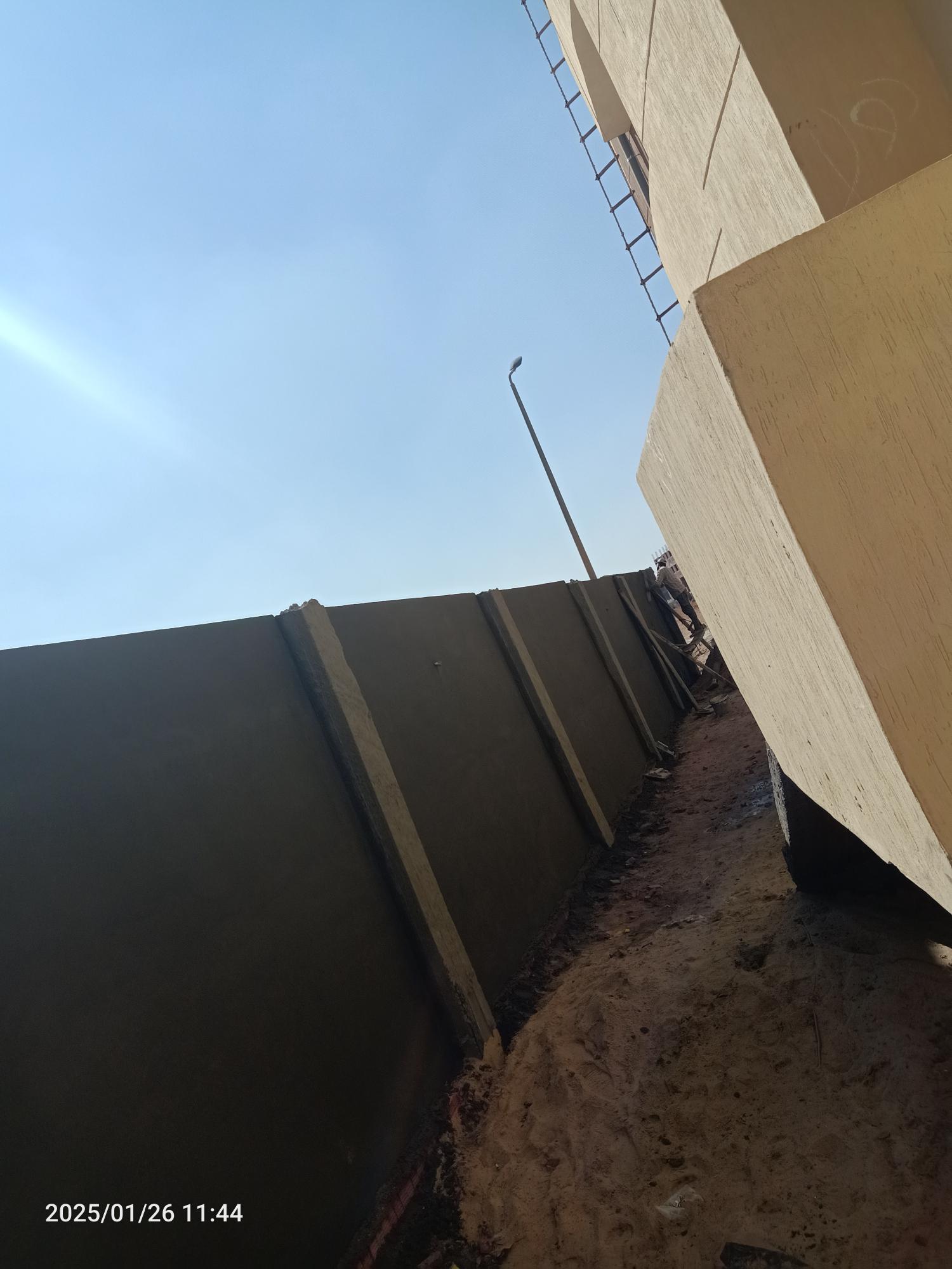 Construction stage Plaster and putty