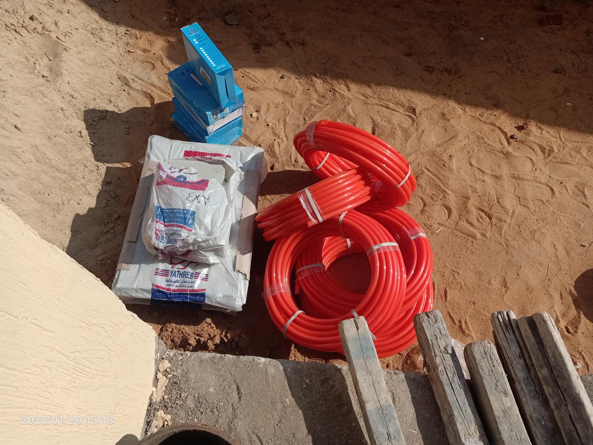 Construction stage Electrical works