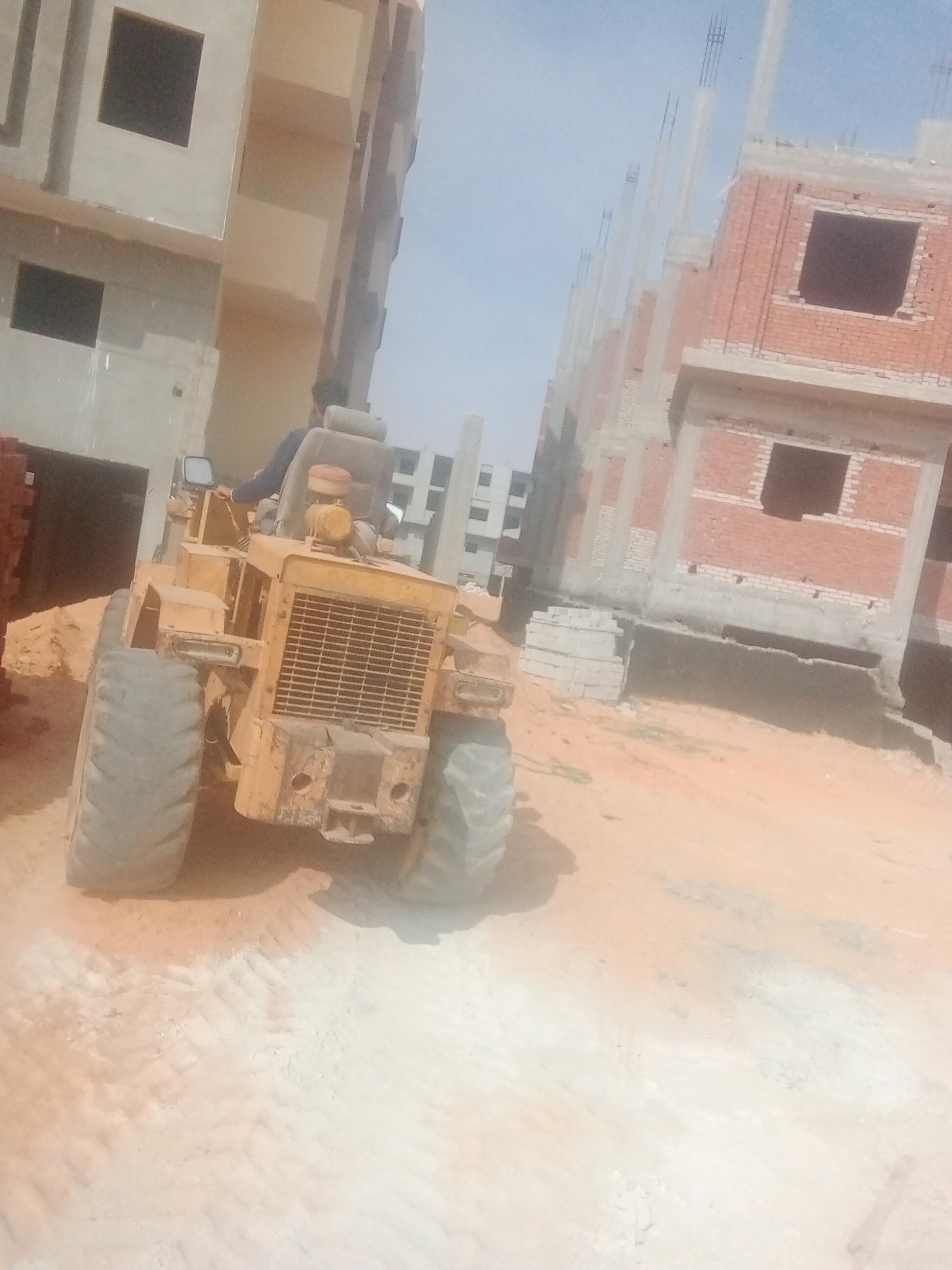 Construction stage Backfilling over footings