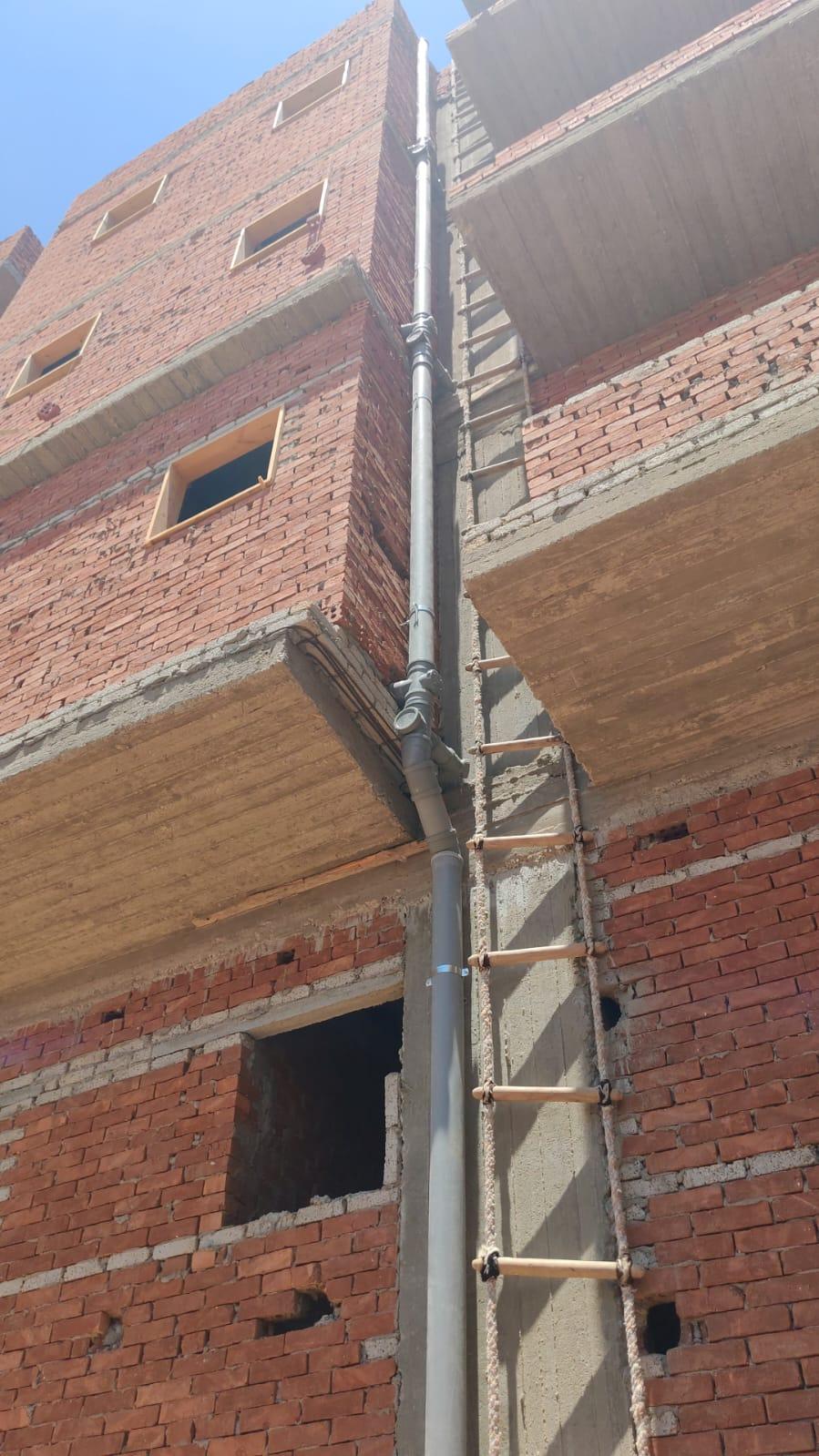 Construction stage Plumbing works