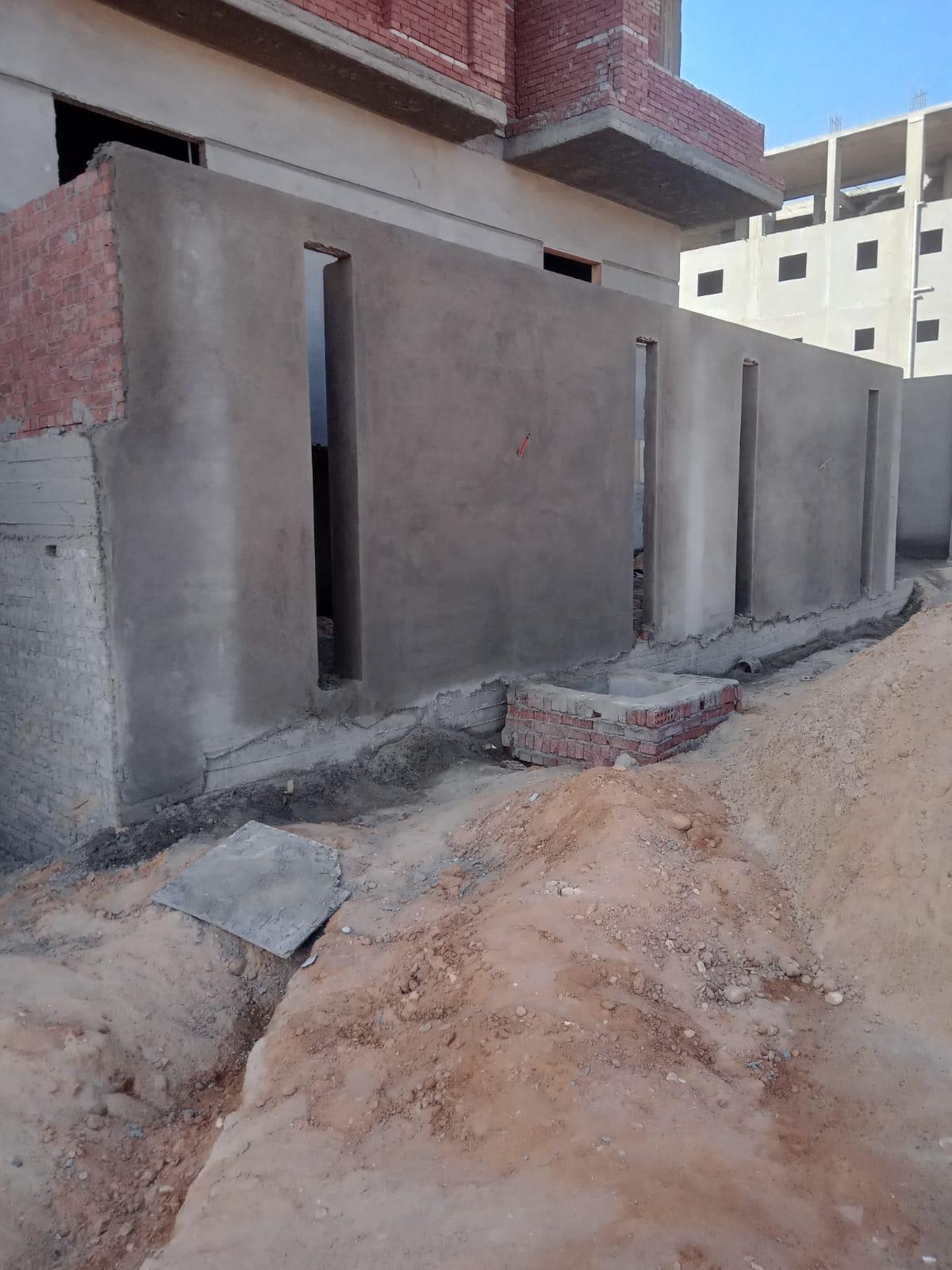 Construction stage Plaster and putty