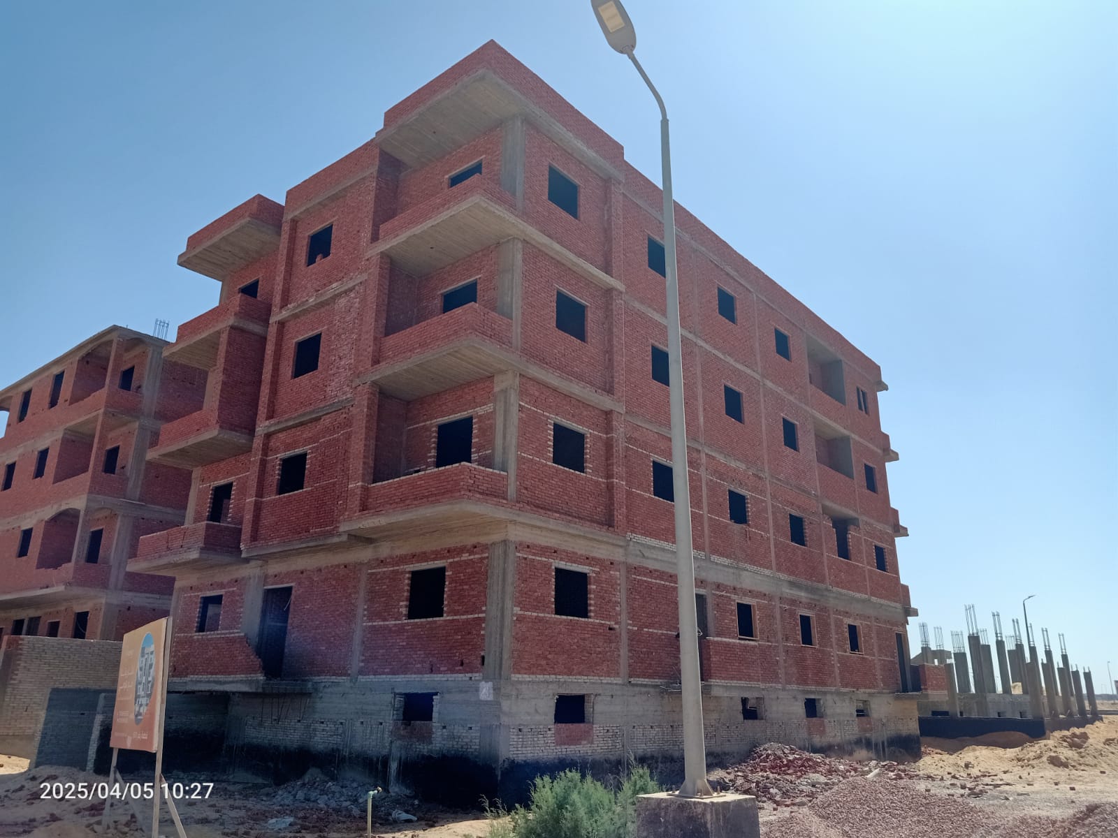 Construction stage Roof walls