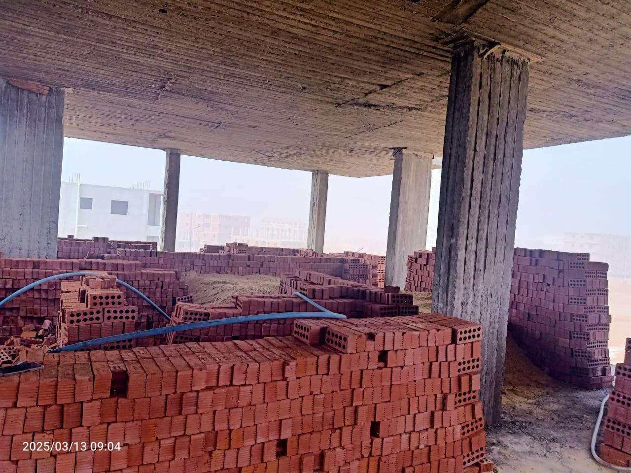 Construction stage Second floor walls