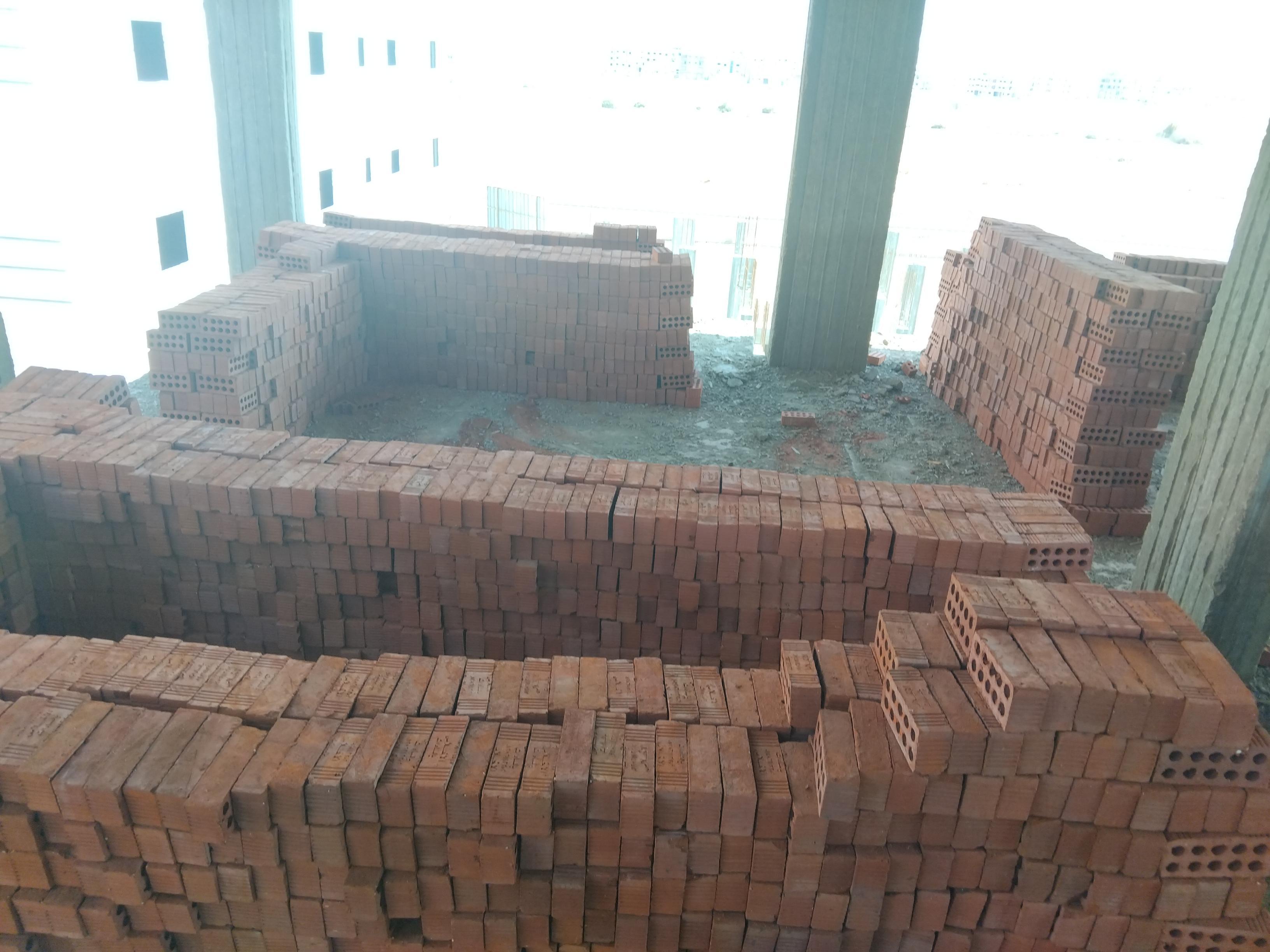 Construction stage Third floor walls