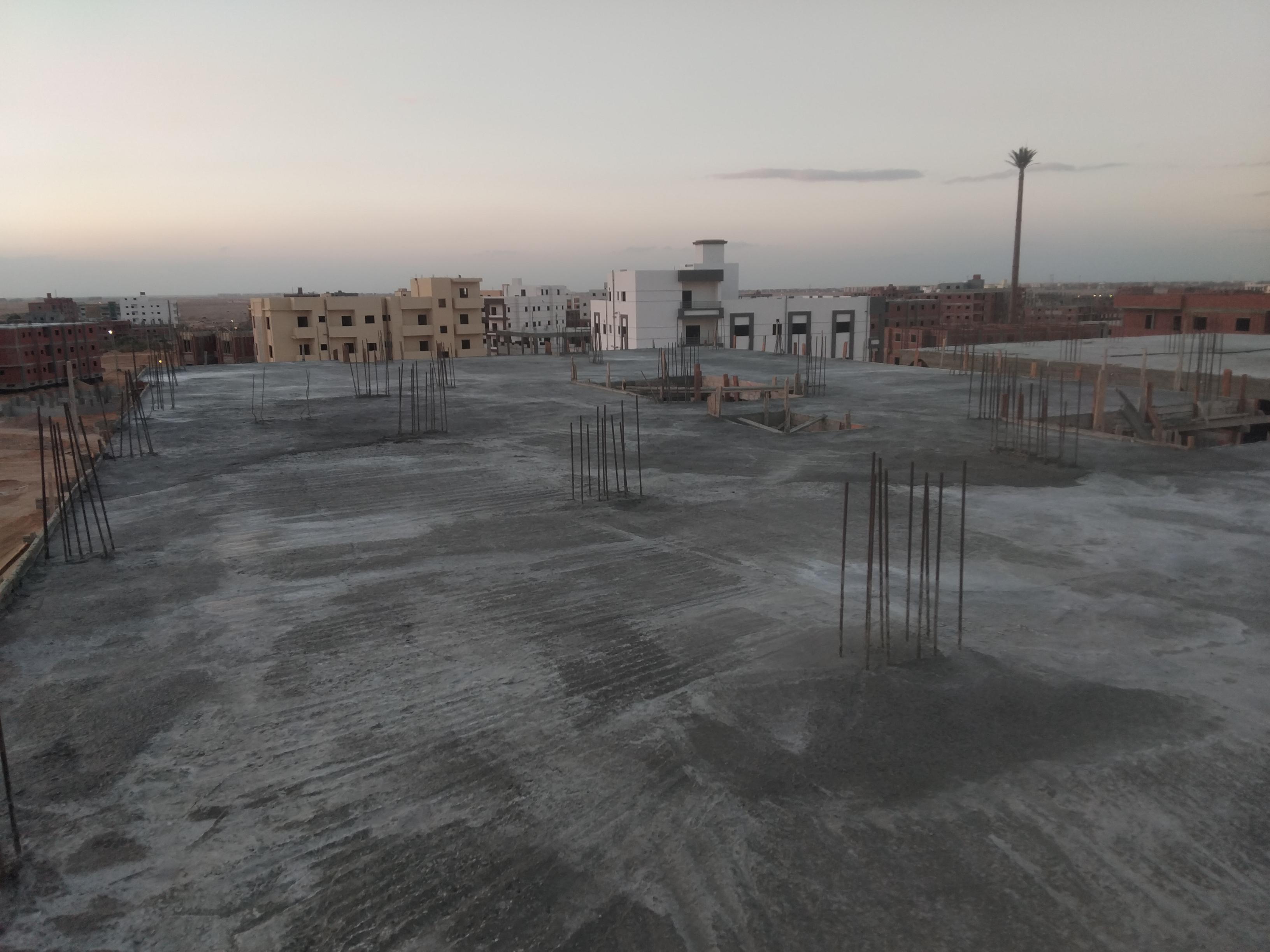 Construction stage Third floor slab