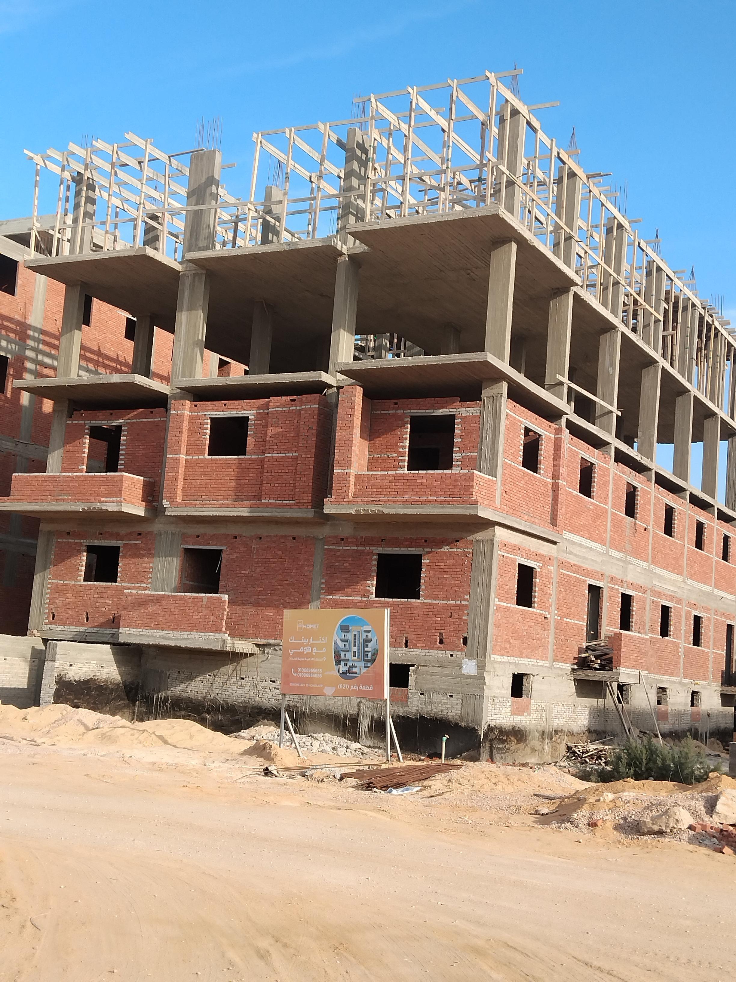 Construction stage Third floor slab