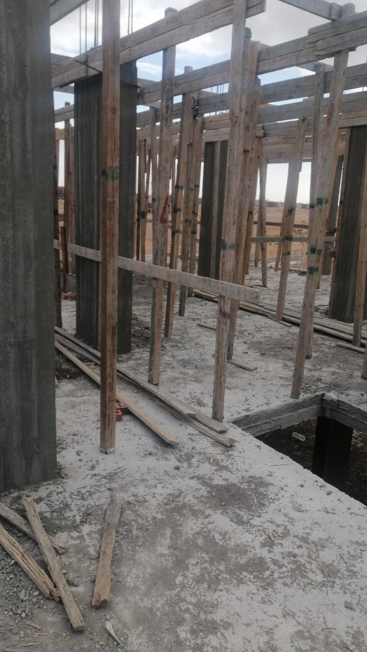 Construction stage Third floor slab