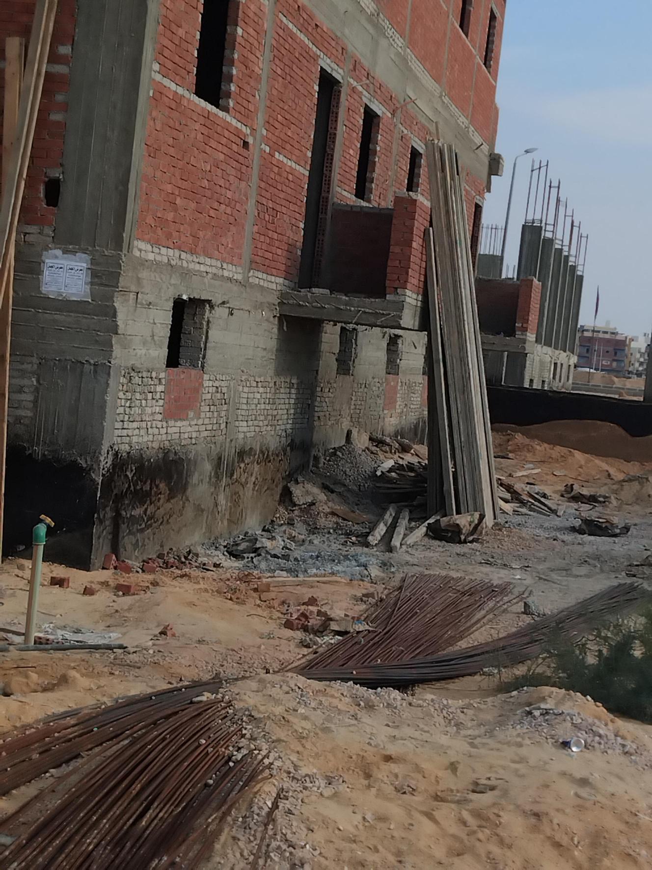 Construction stage Third floor slab