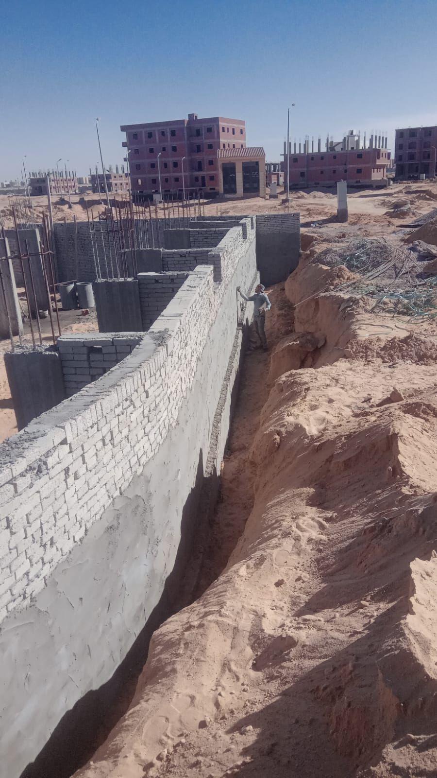 Construction stage Basement walls