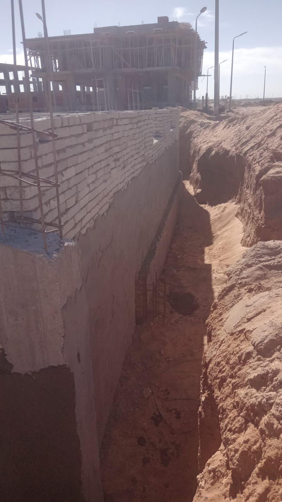 Construction stage Basement walls