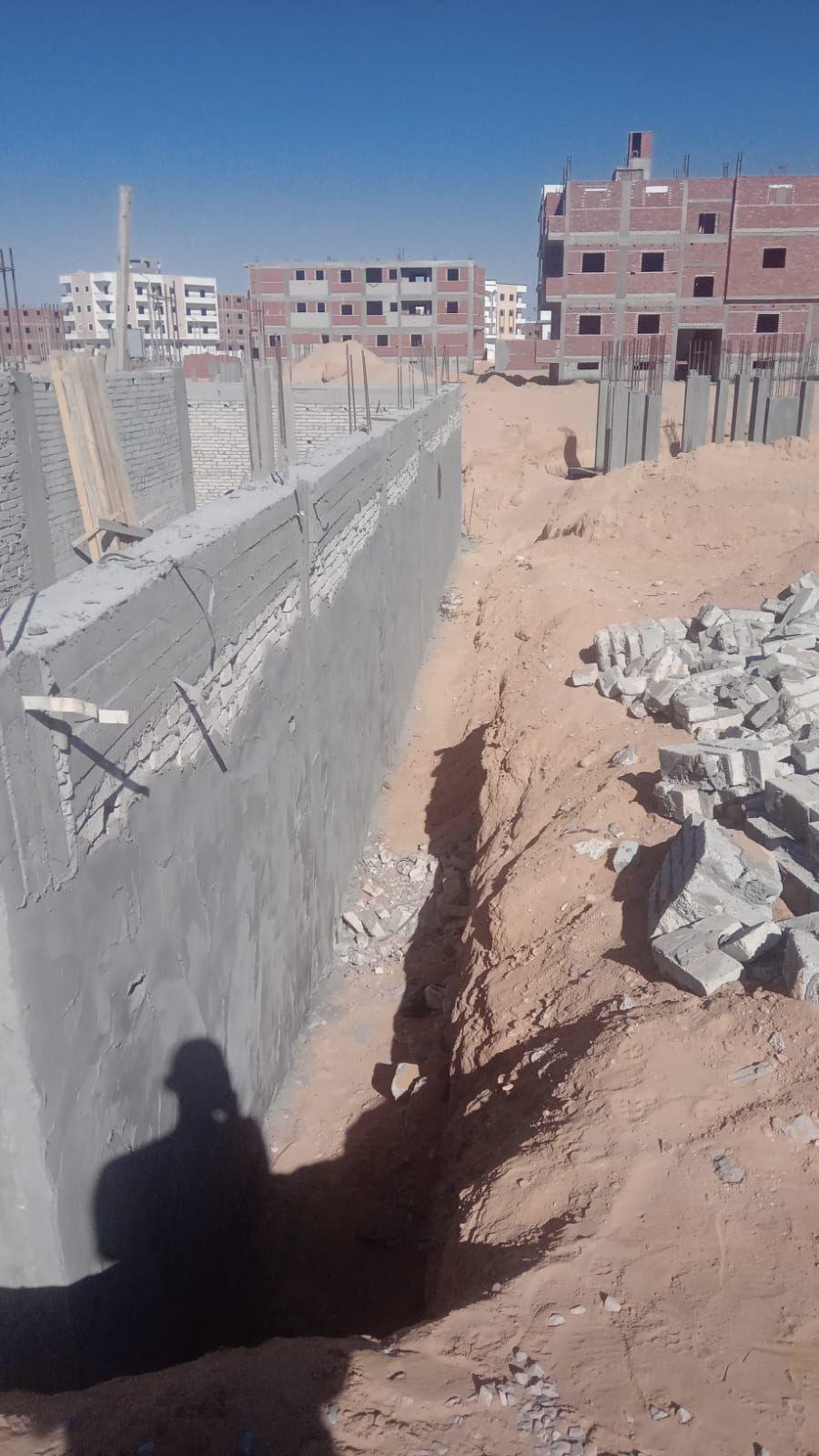 Construction stage Basement walls
