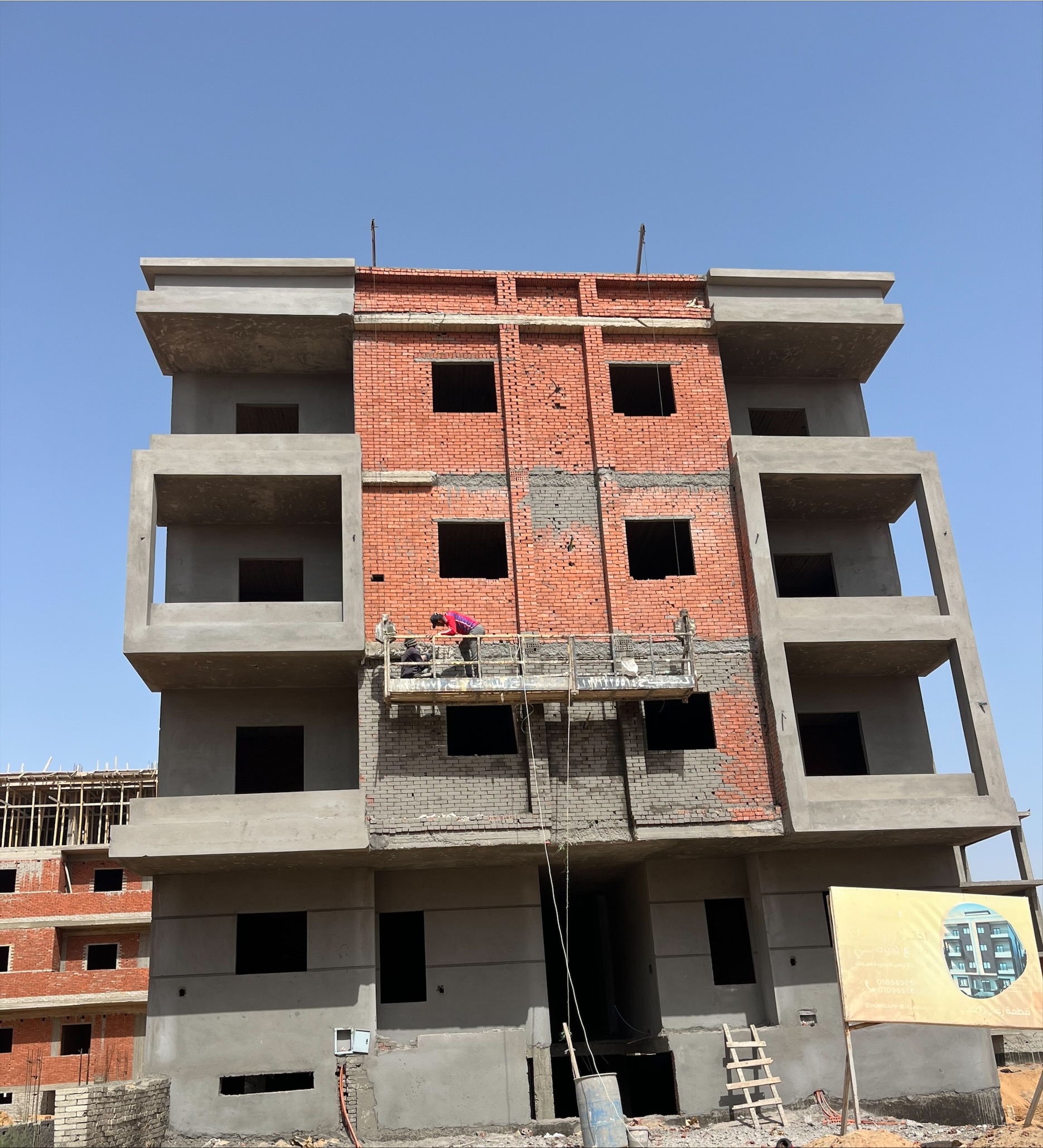 Construction stage Plaster and putty